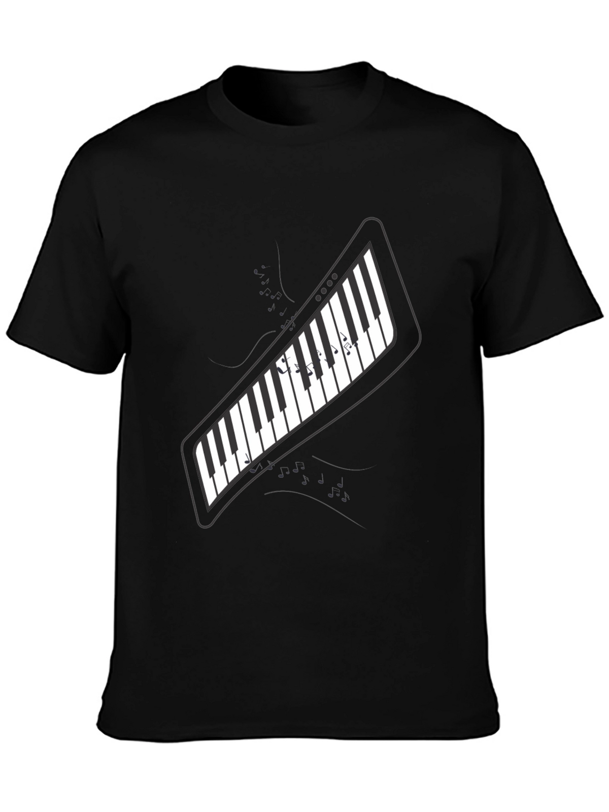 Piano Keys T-Shirt - Music Lover Tee