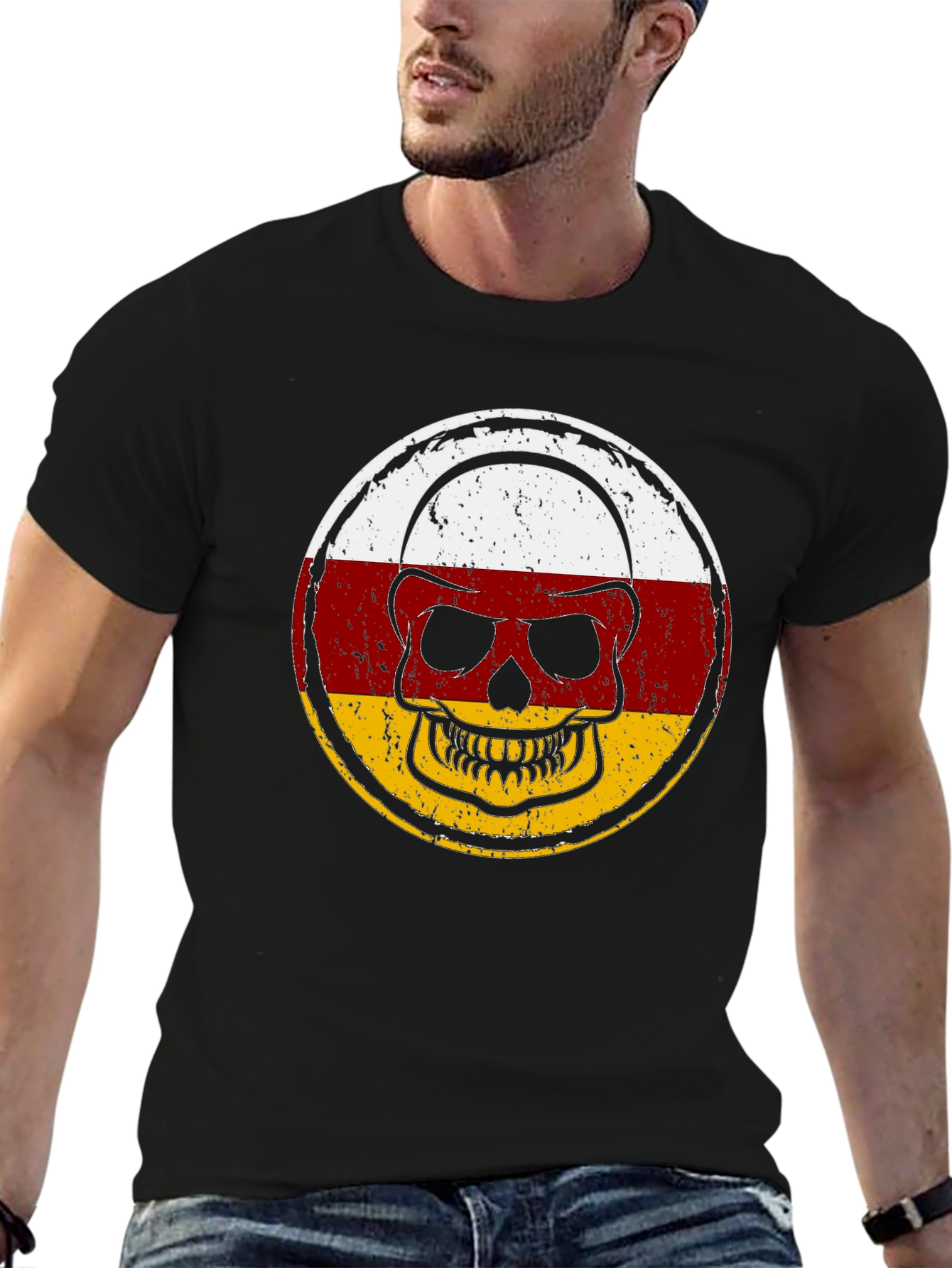 Skull Flag Graphic Tee