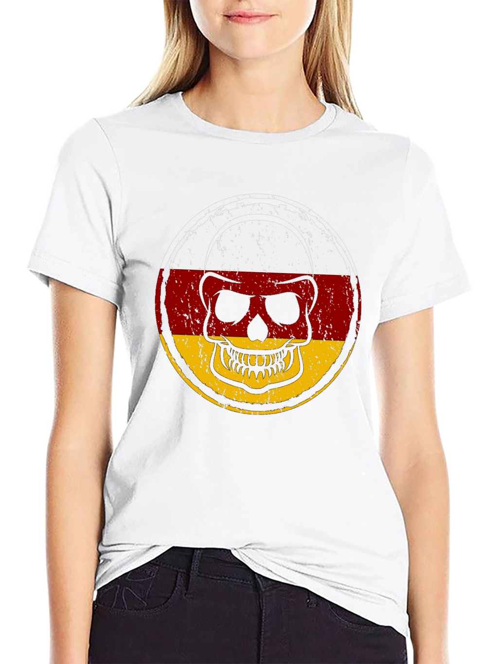 Skull Flag Graphic Tee