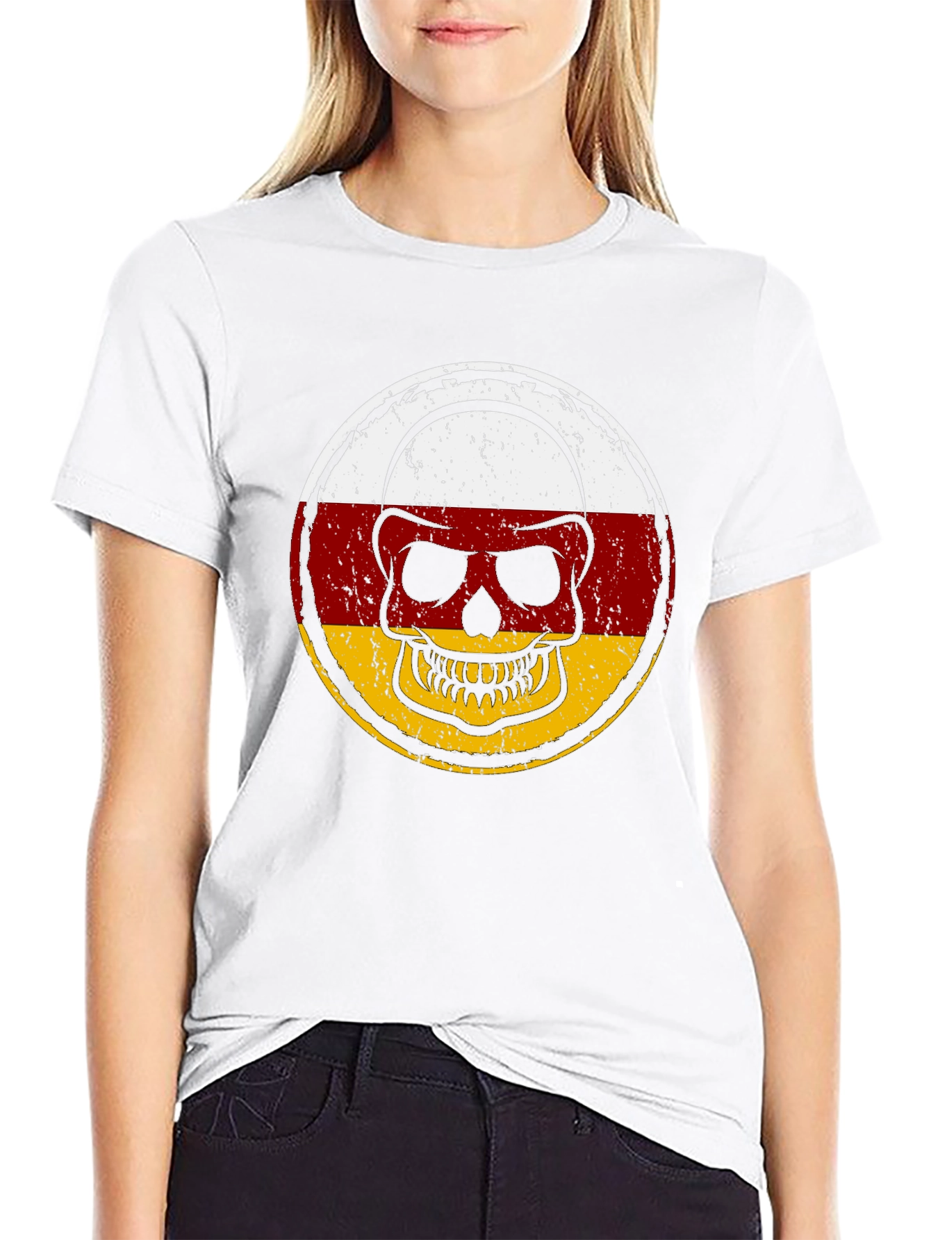 Skull Flag Graphic Tee