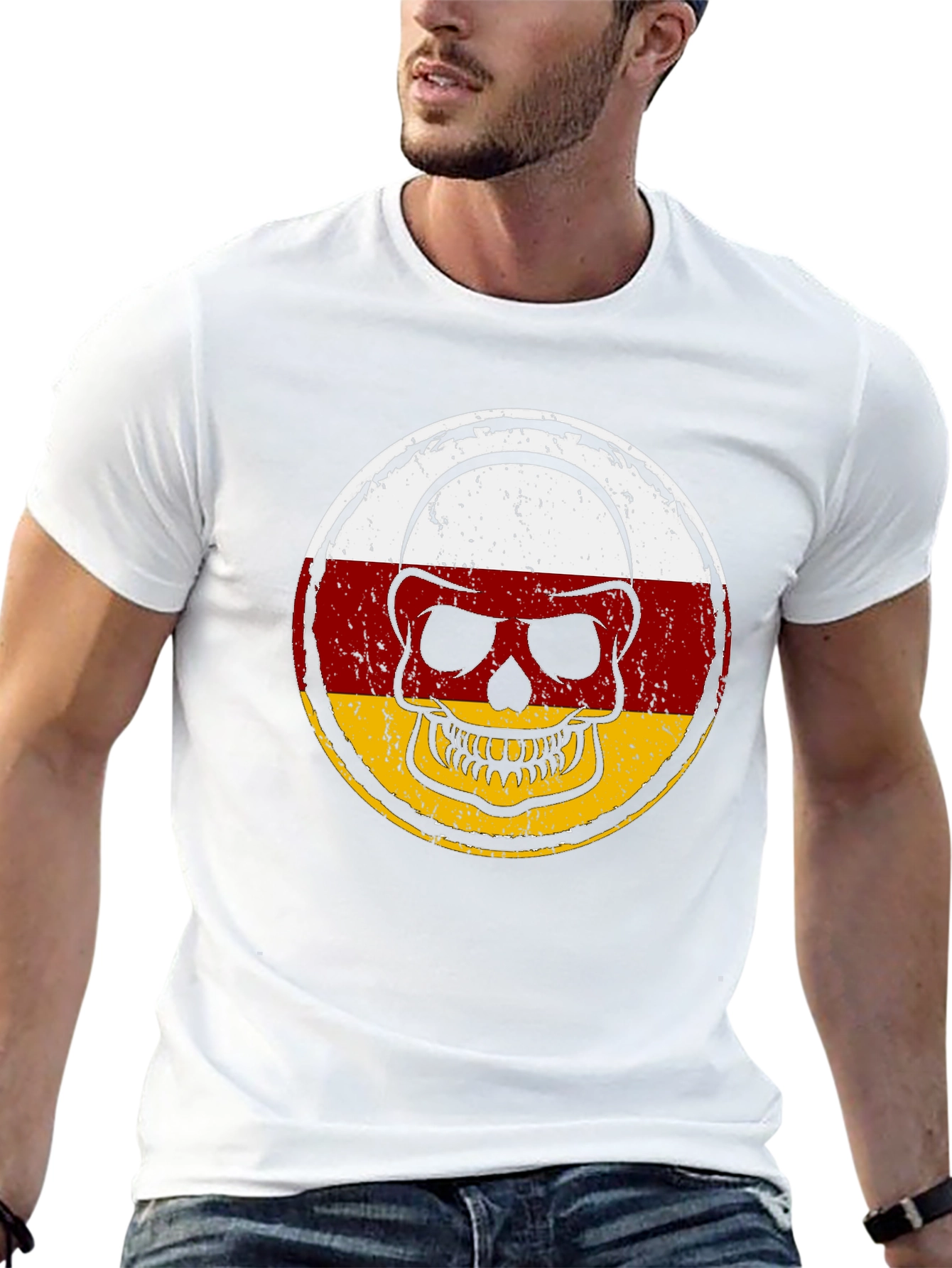 Skull Flag Graphic Tee