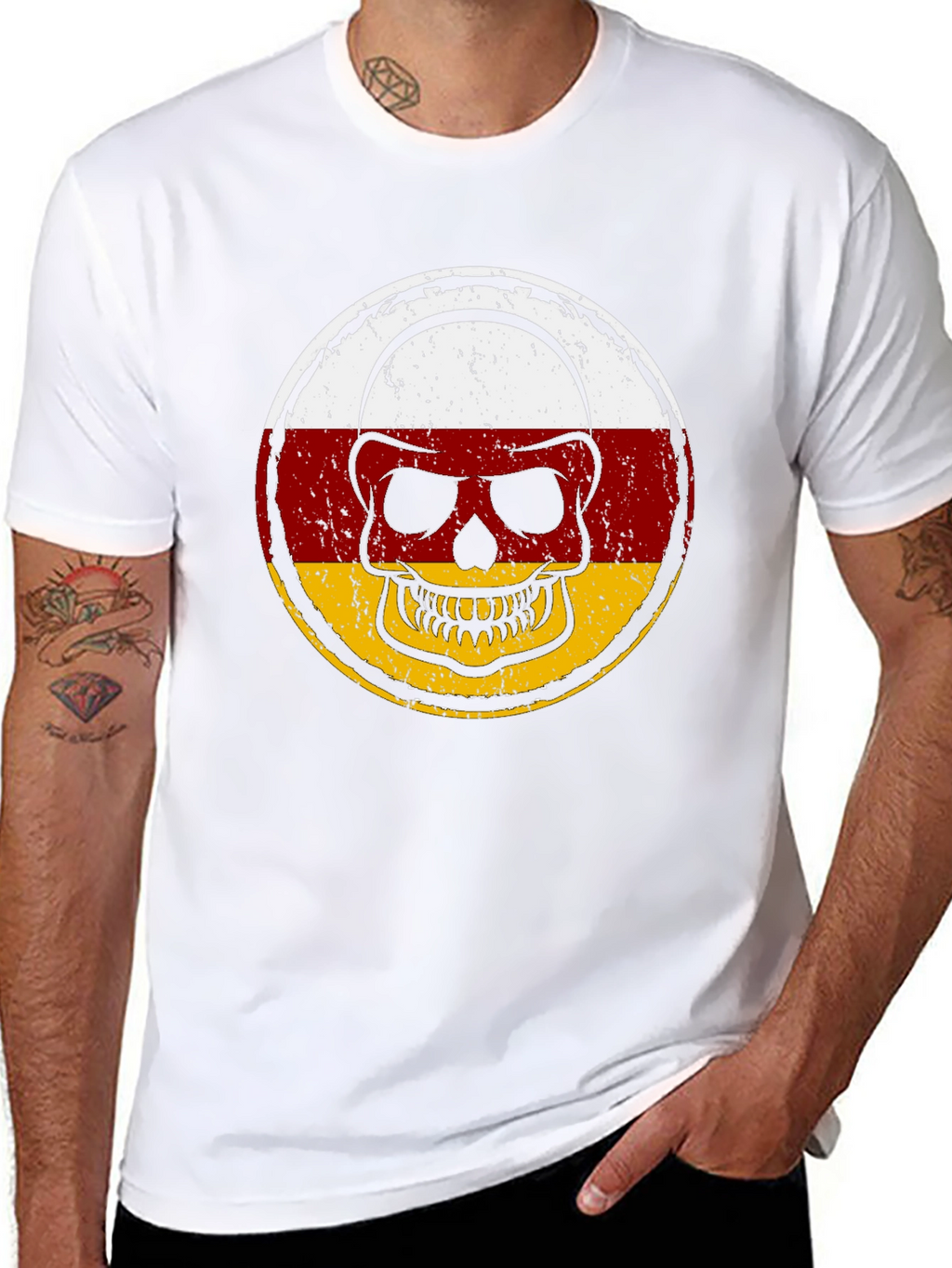 Skull Flag Graphic Tee