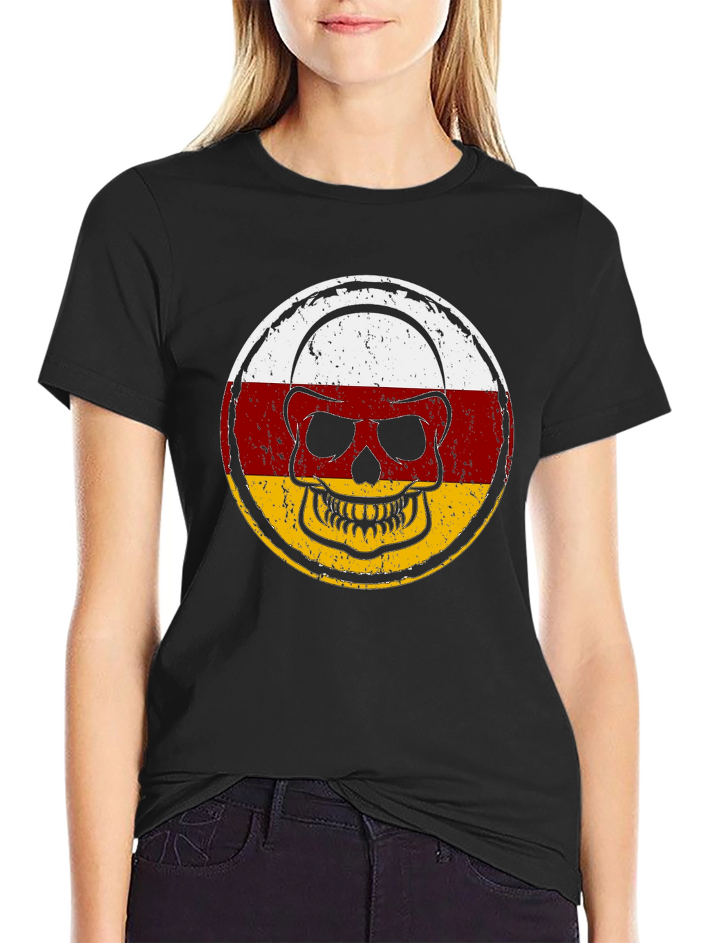 Skull Flag Graphic Tee