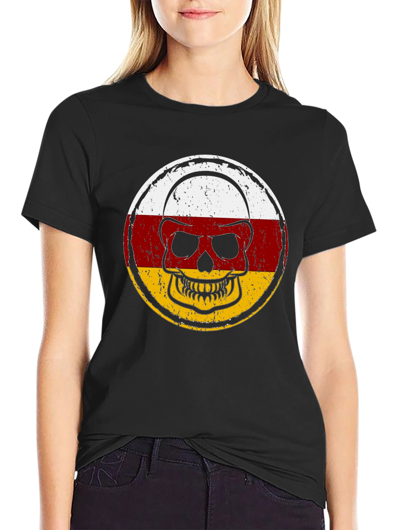 Skull Flag Graphic Tee