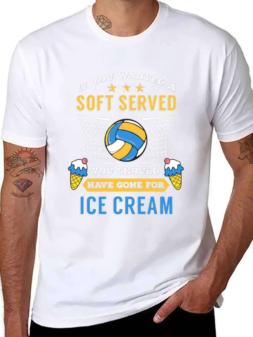 Soft Served Volleyball T-Shirt