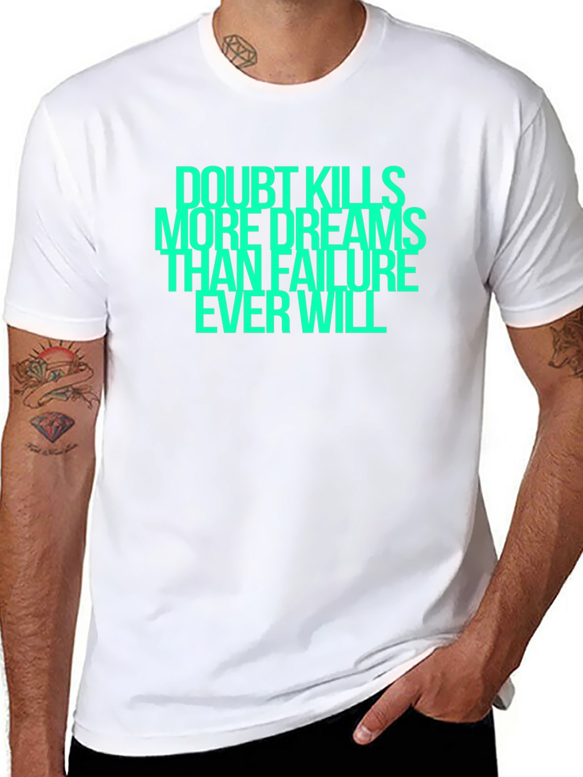 Doubt Kills Dreams Graphic T-Shirt
