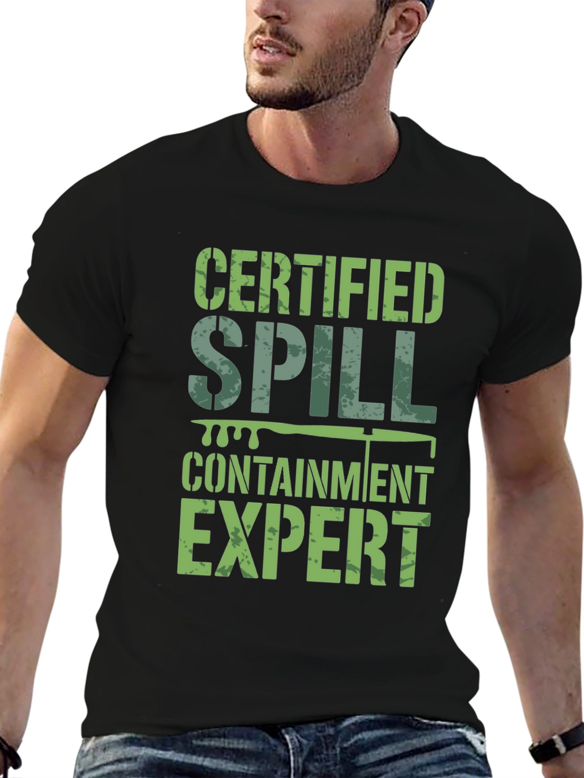 Certified Spill Containment Expert T-Shirt