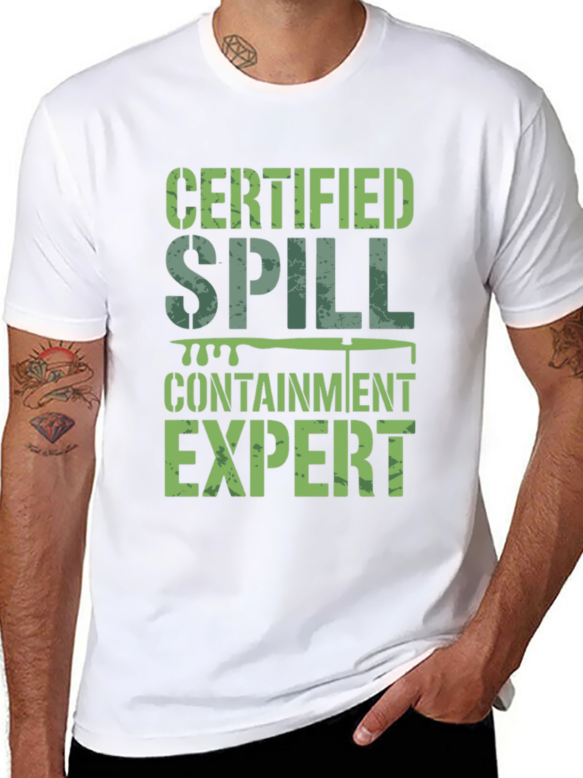 Certified Spill Containment Expert T-Shirt