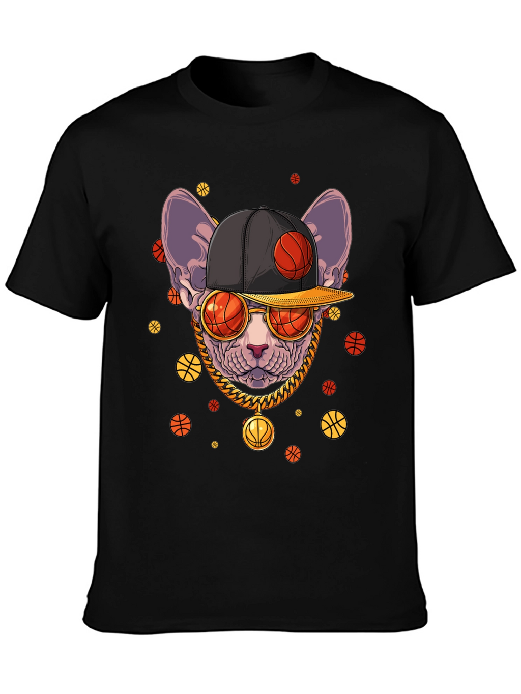 Cool Cat Basketball T-Shirt