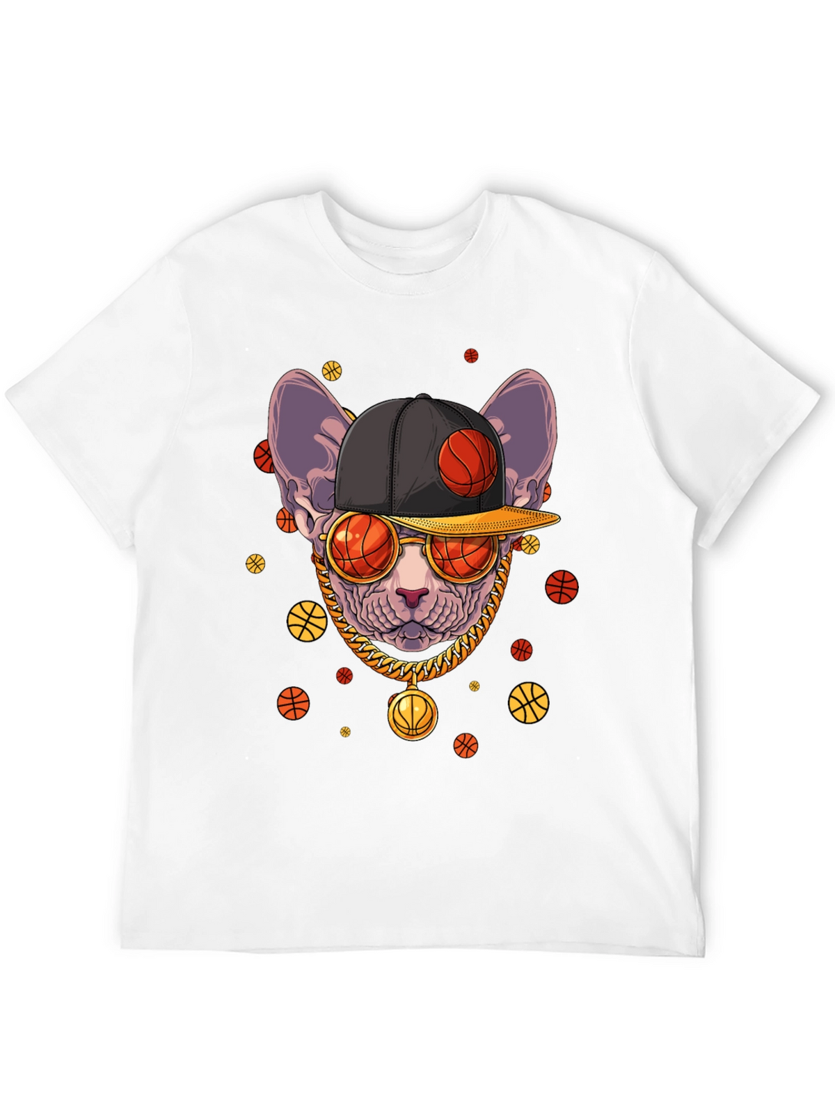 Cool Cat Basketball T-Shirt