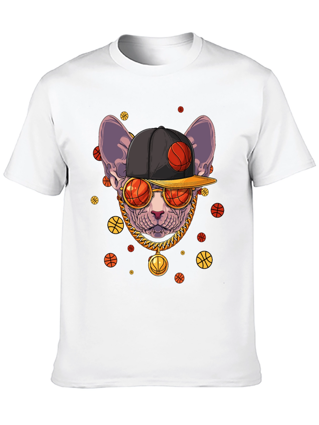 Cool Cat Basketball T-Shirt