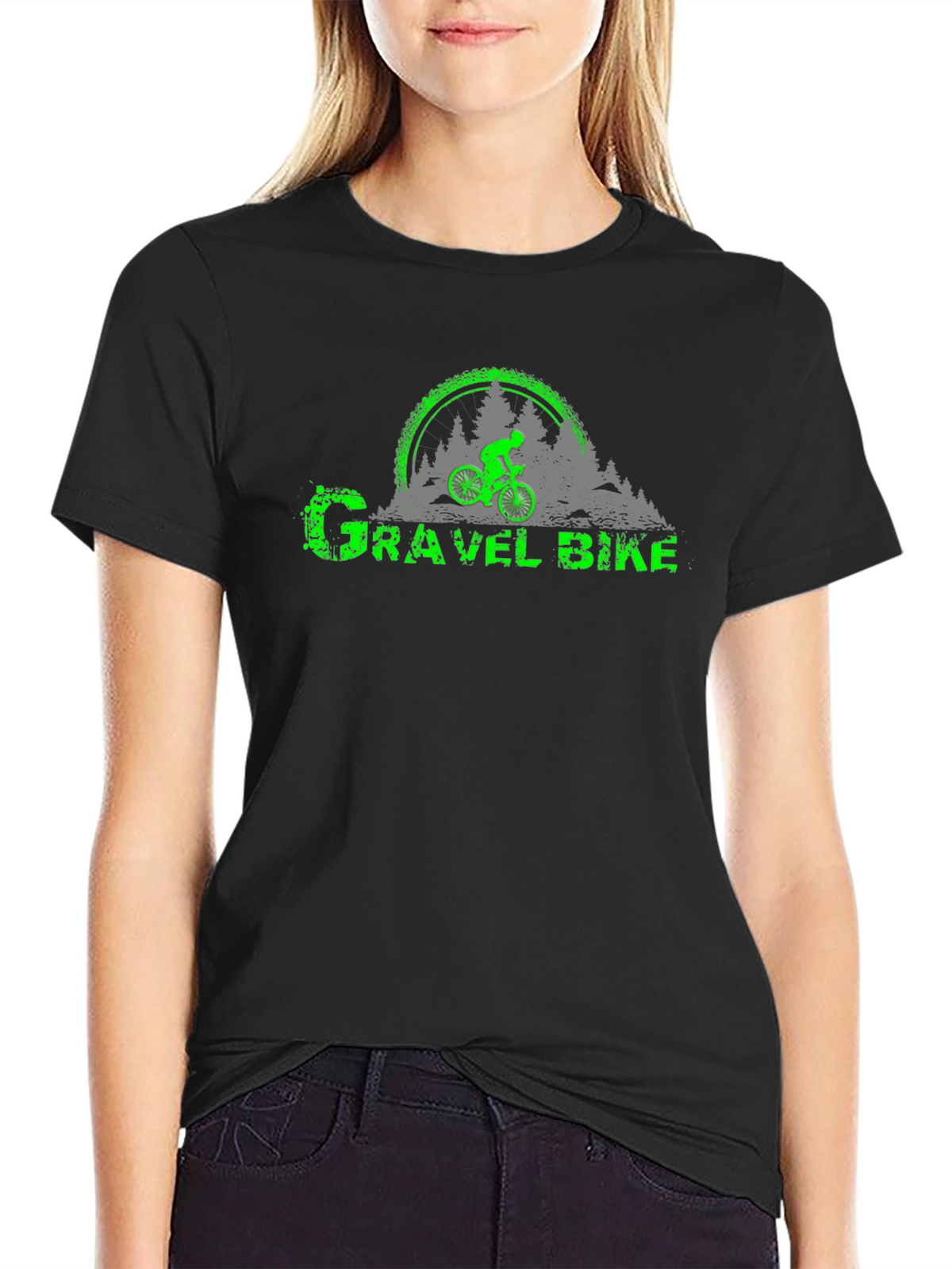 Gravel Bike T-Shirt - Off-Road Cycling Tee
