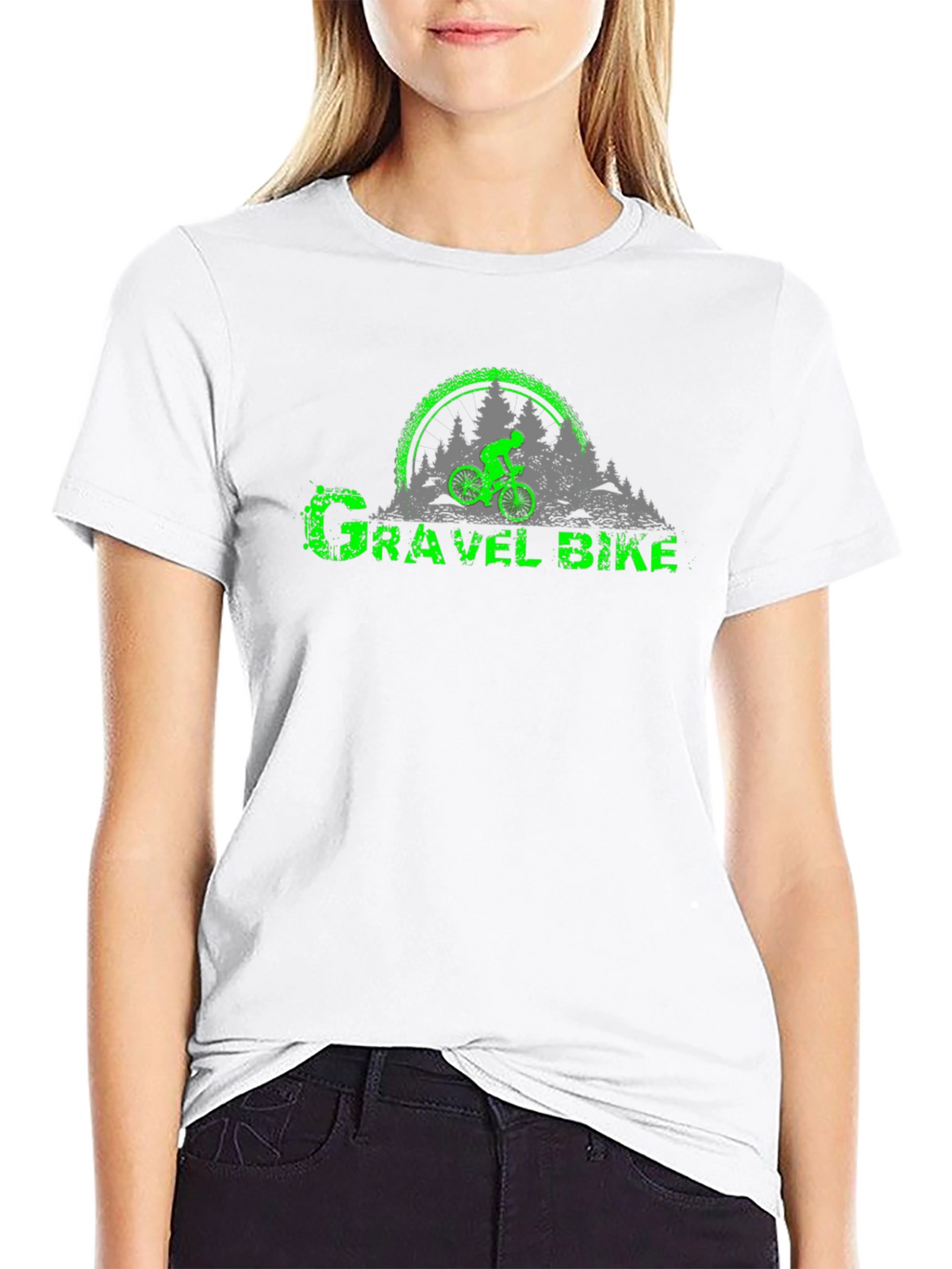 Gravel Bike T-Shirt - Off-Road Cycling Tee