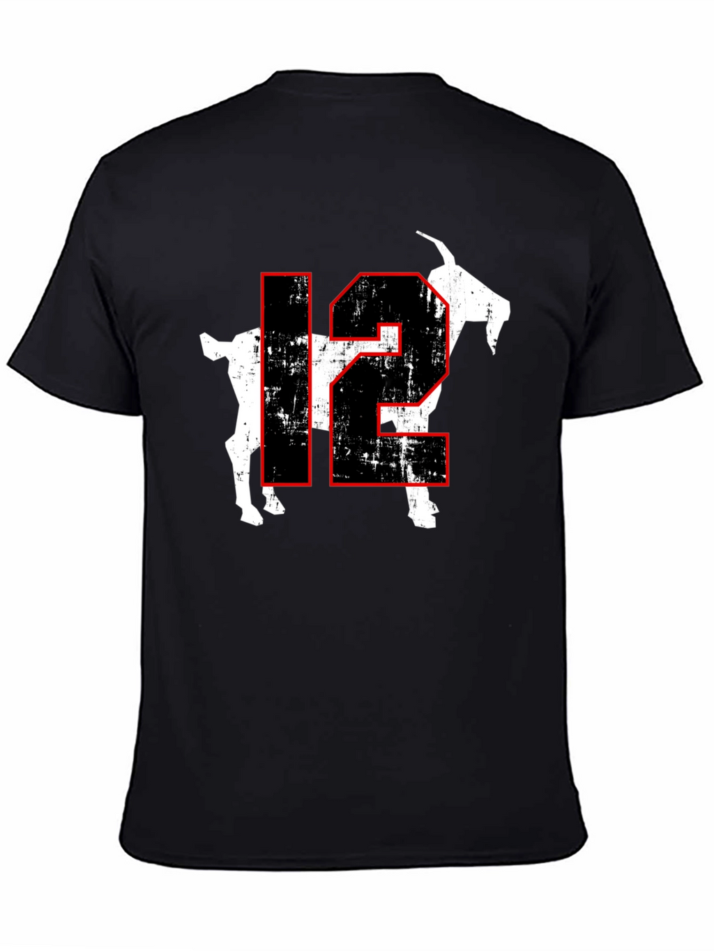 GOAT 12 Graphic T-Shirt - Black