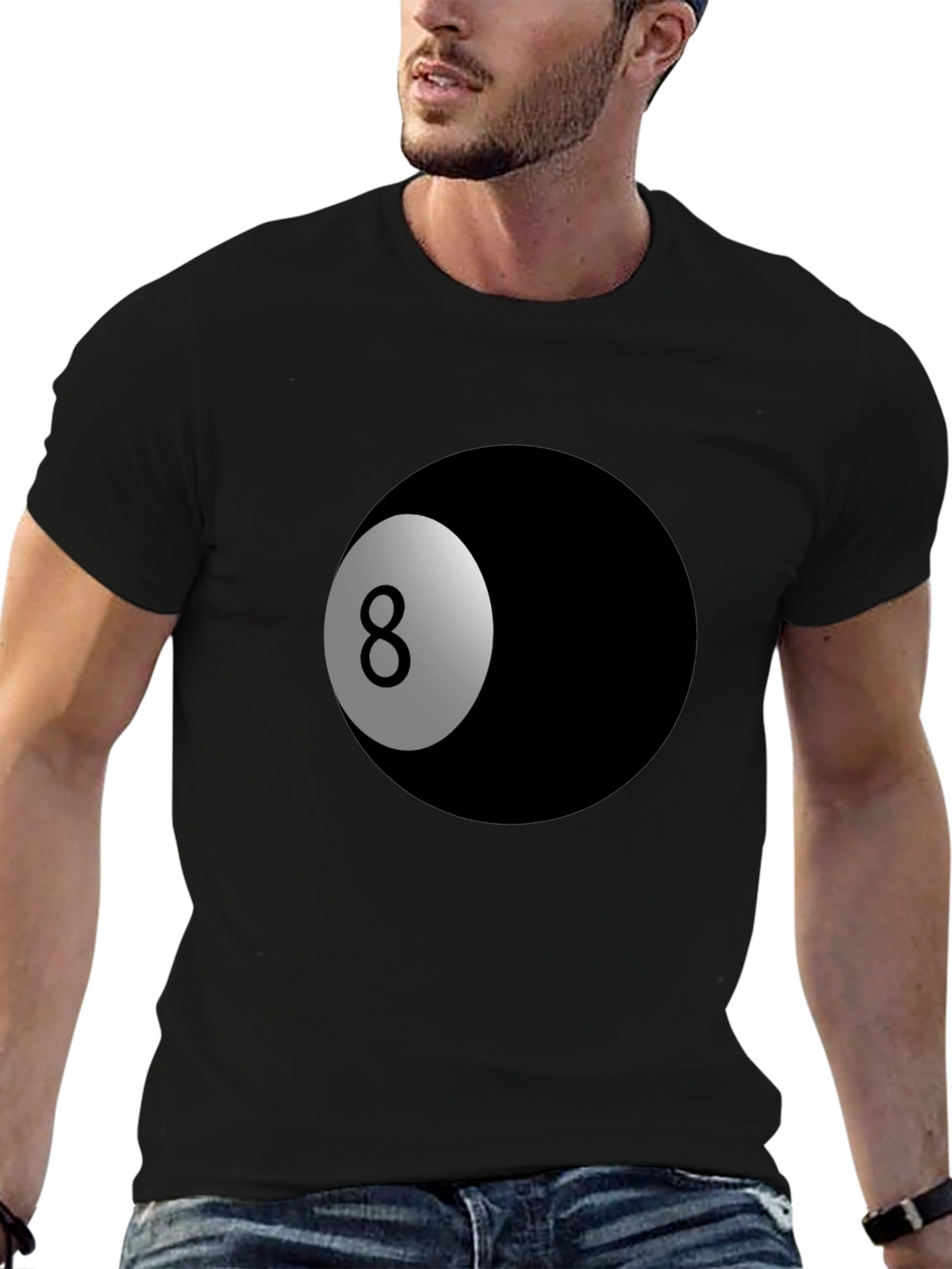 8 Ball Graphic T-Shirt - Classic Cool