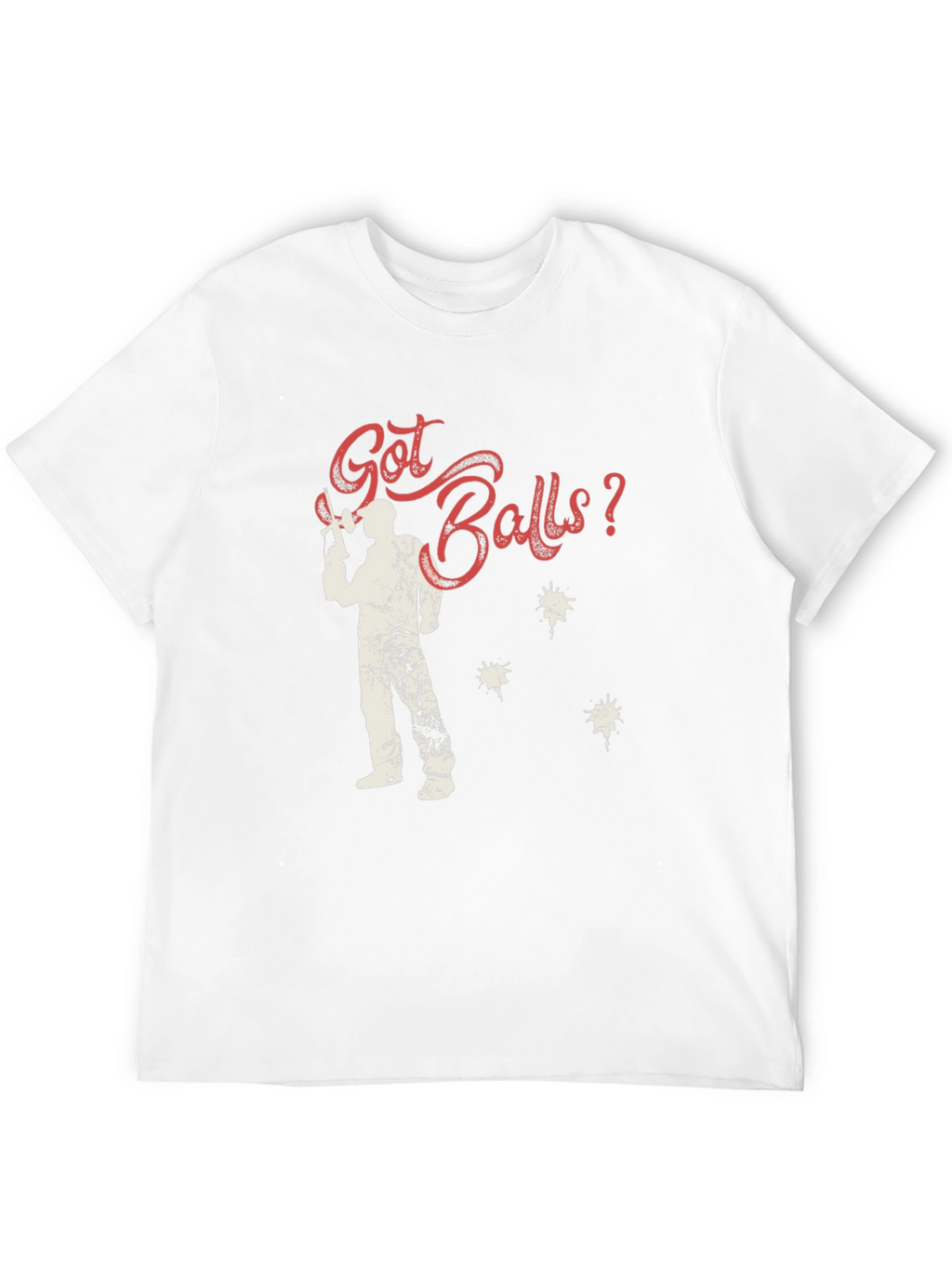 Got Balls? Paintball T-Shirt - Black Cotton Tee