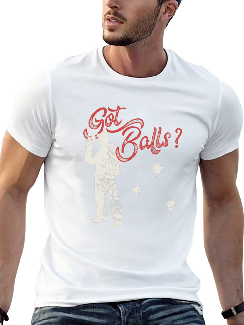 Got Balls? Paintball T-Shirt - Black Cotton Tee