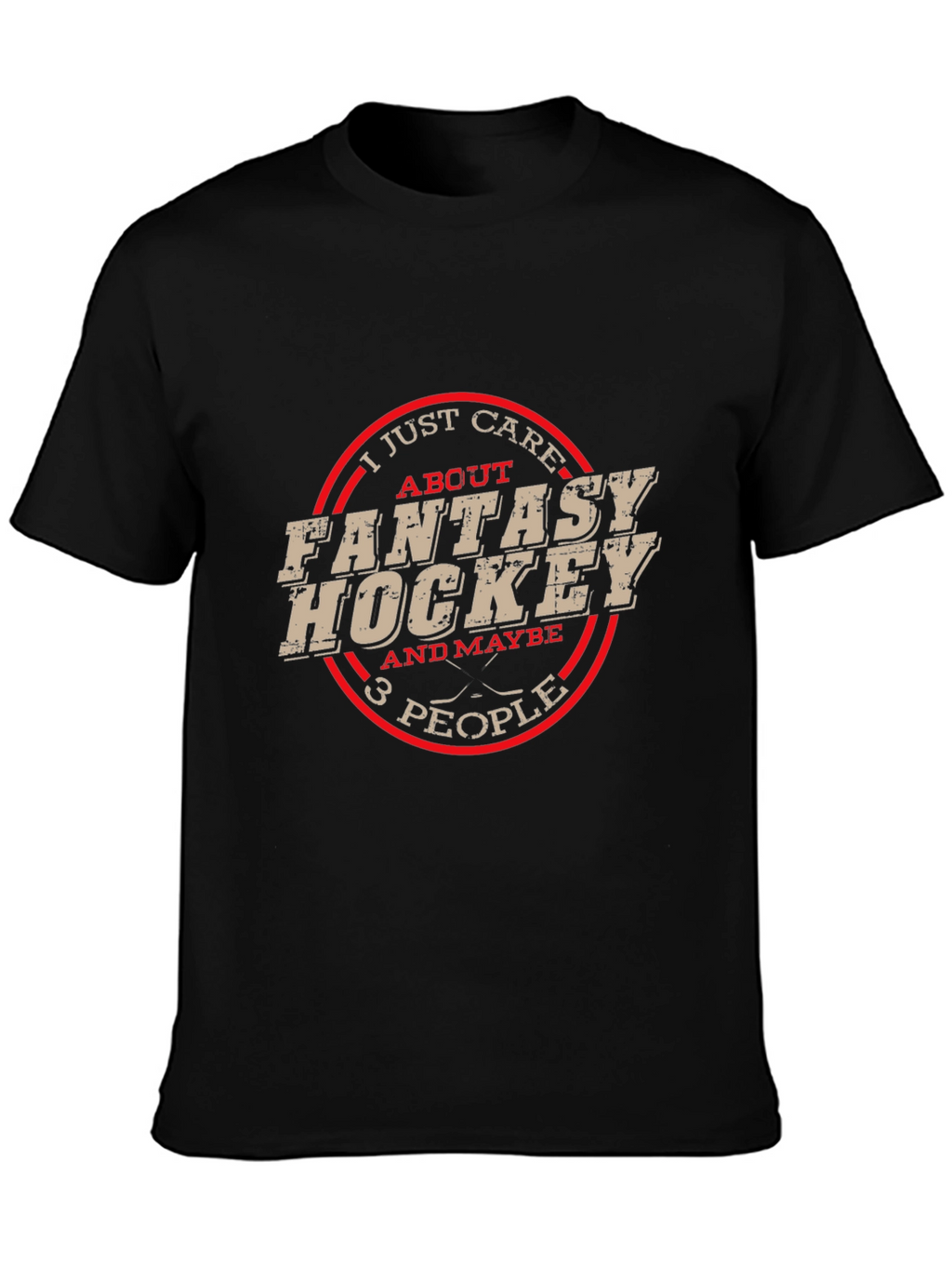Fantasy Hockey T-Shirt - Funny Sports Tee