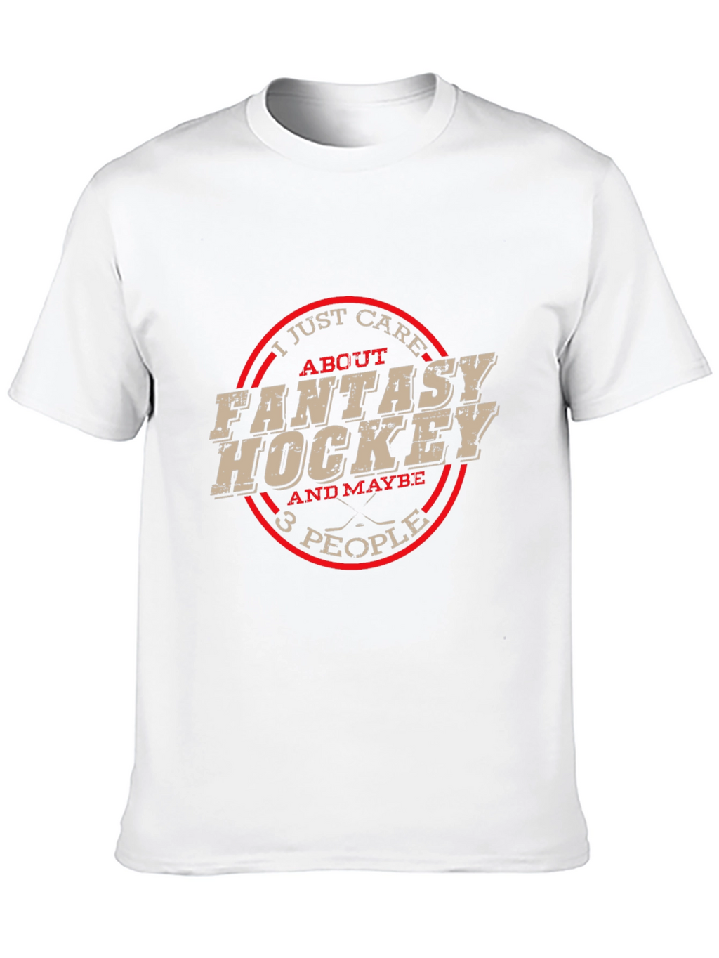 Fantasy Hockey T-Shirt - Funny Sports Tee