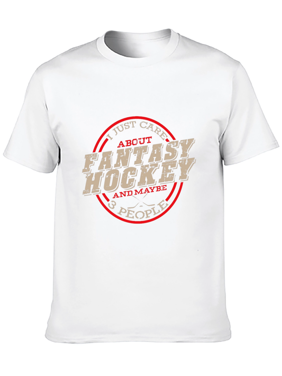 Fantasy Hockey T-Shirt - Funny Sports Tee