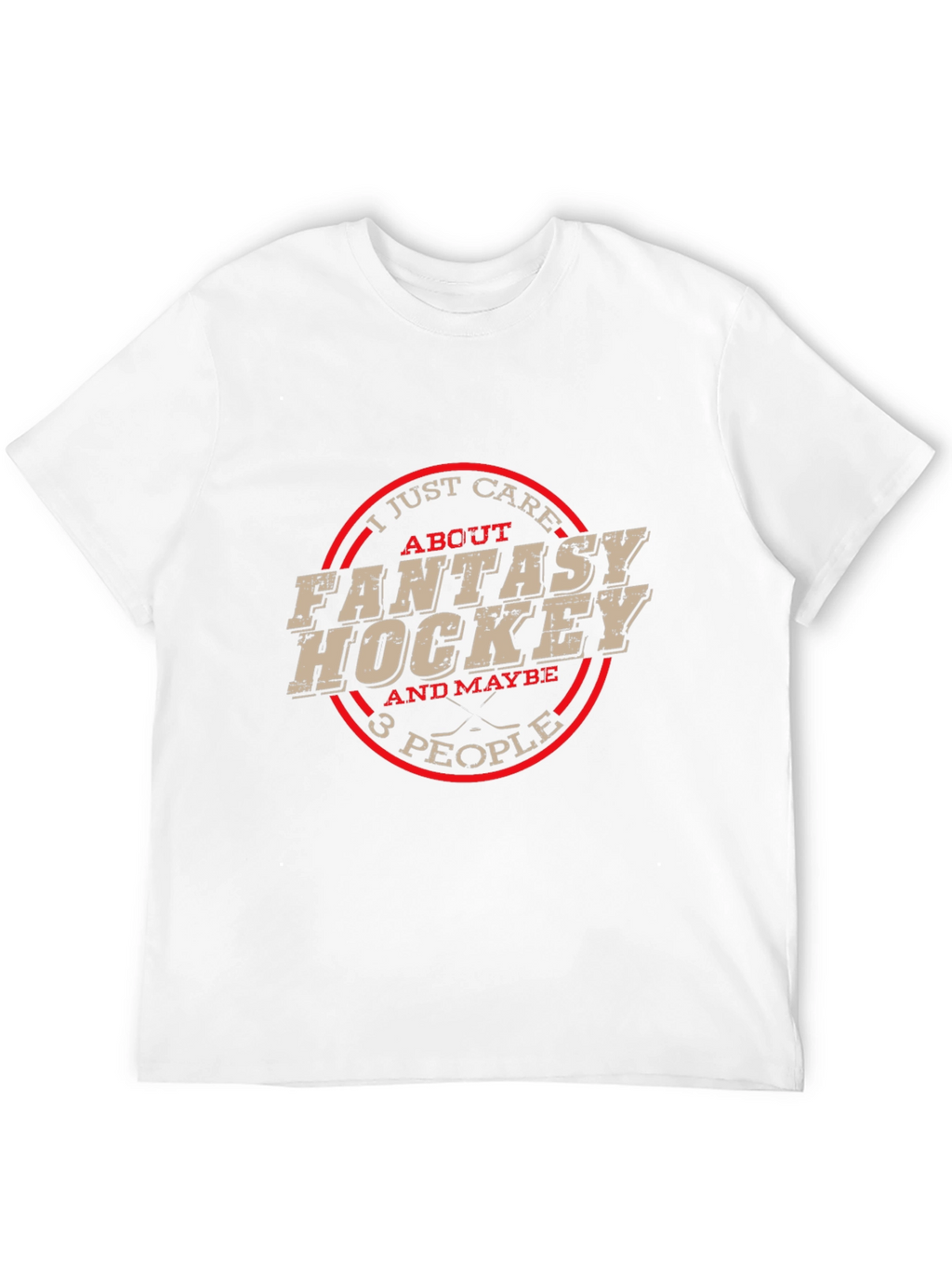 Fantasy Hockey T-Shirt - Funny Sports Tee