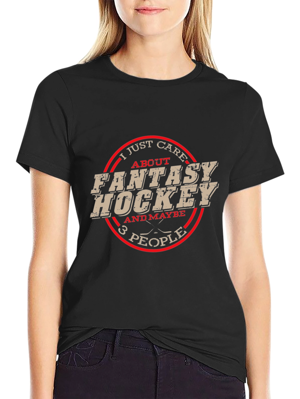 Fantasy Hockey T-Shirt - Funny Sports Tee