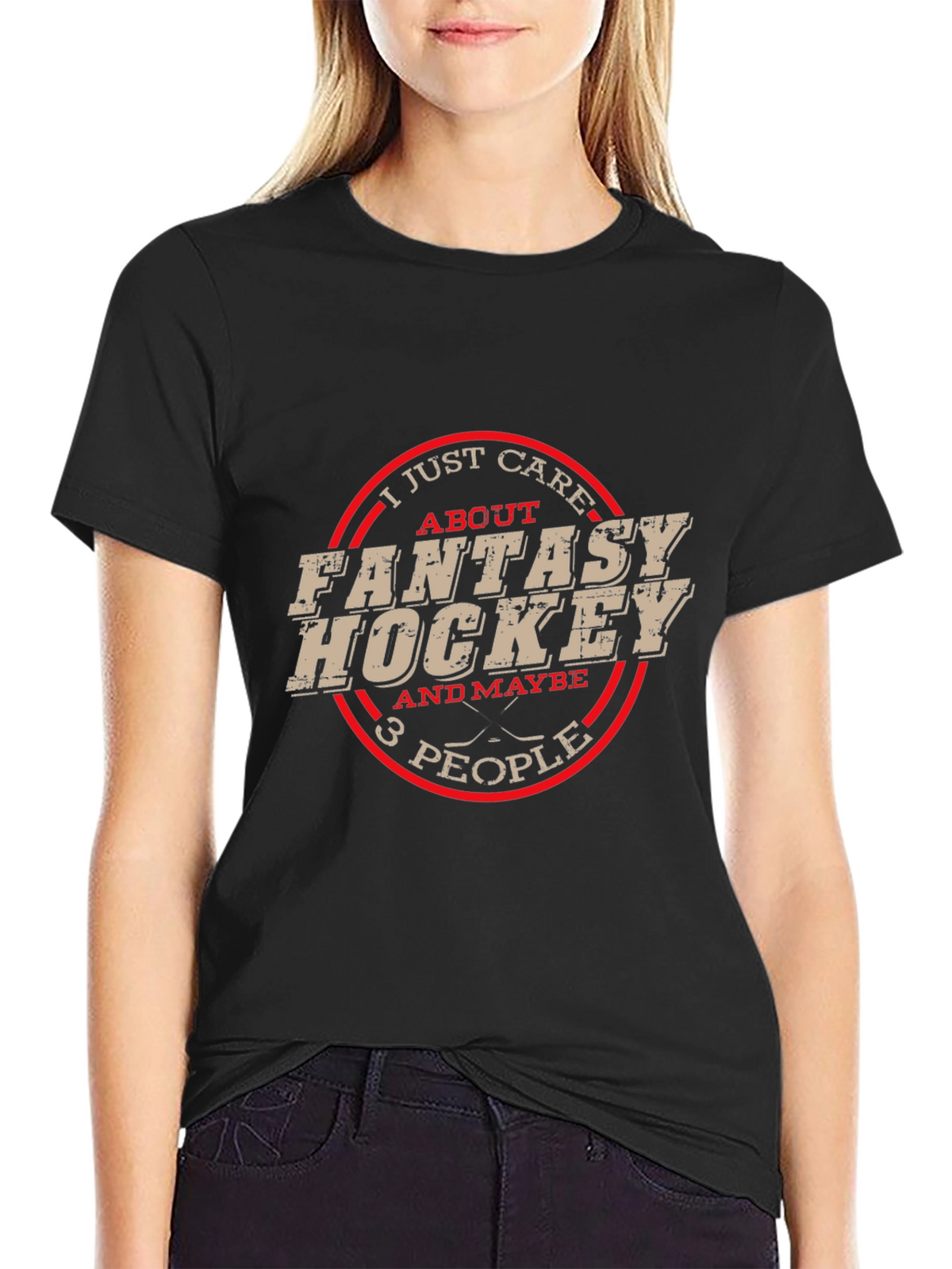 Fantasy Hockey T-Shirt - Funny Sports Tee