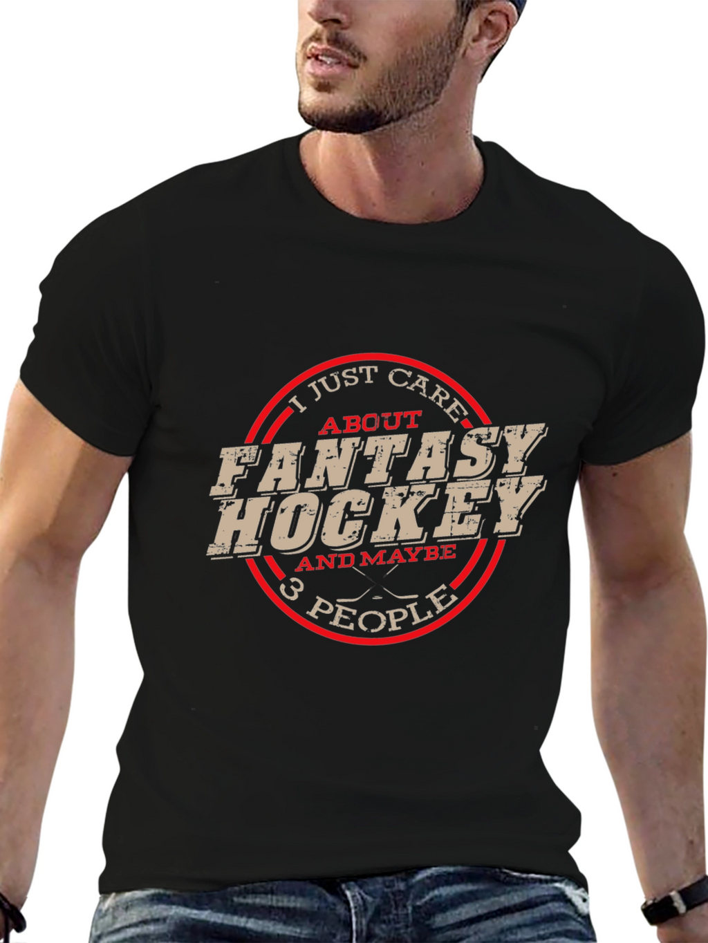 Fantasy Hockey T-Shirt - Funny Sports Tee