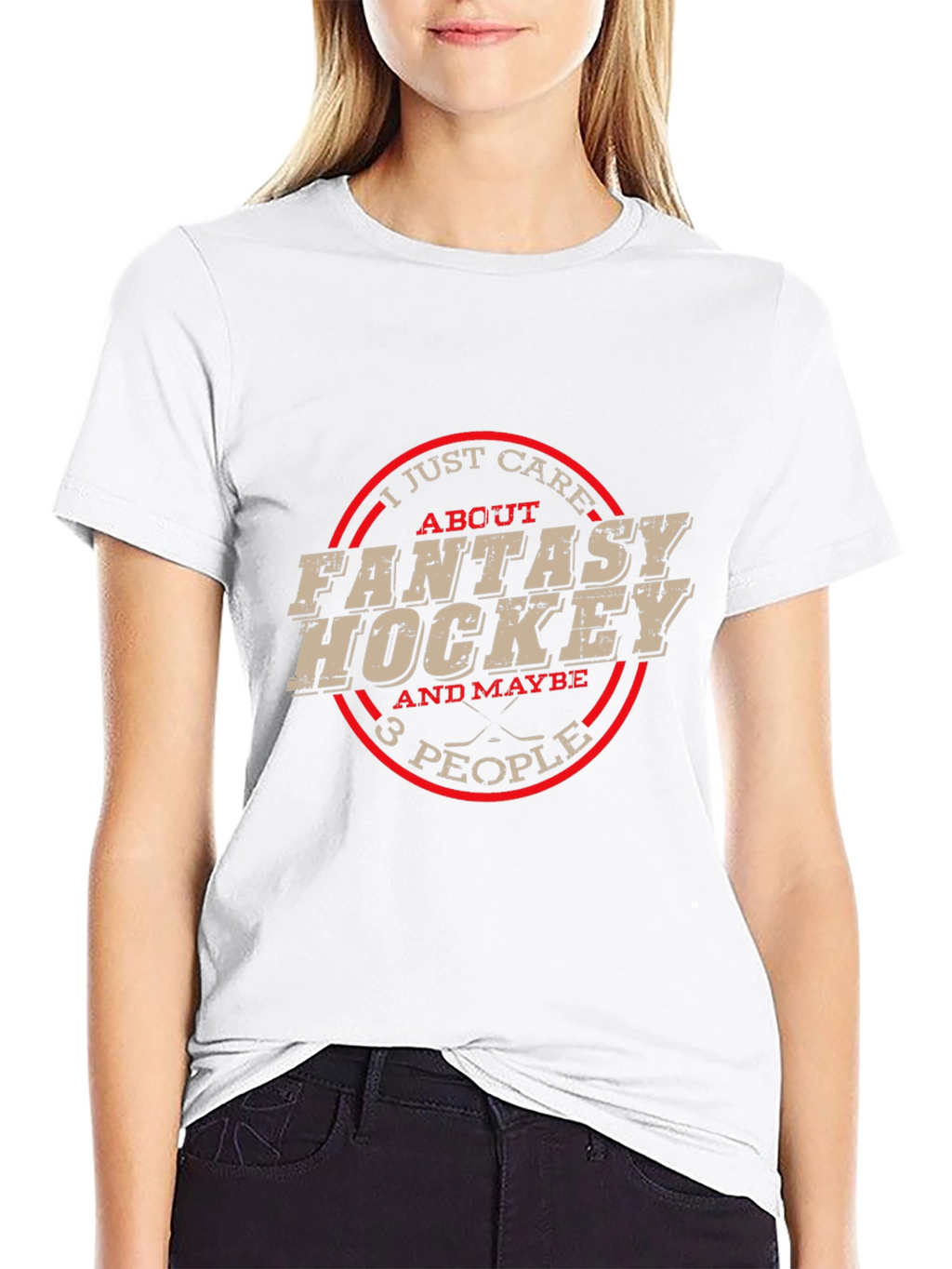 Fantasy Hockey T-Shirt - Funny Sports Tee