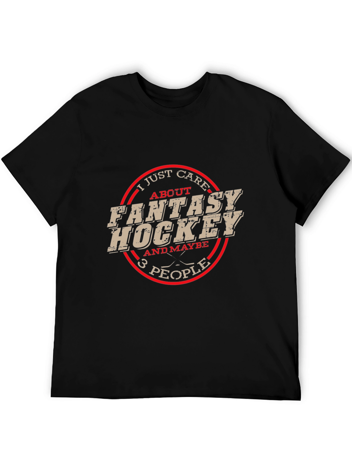 Fantasy Hockey T-Shirt - Funny Sports Tee