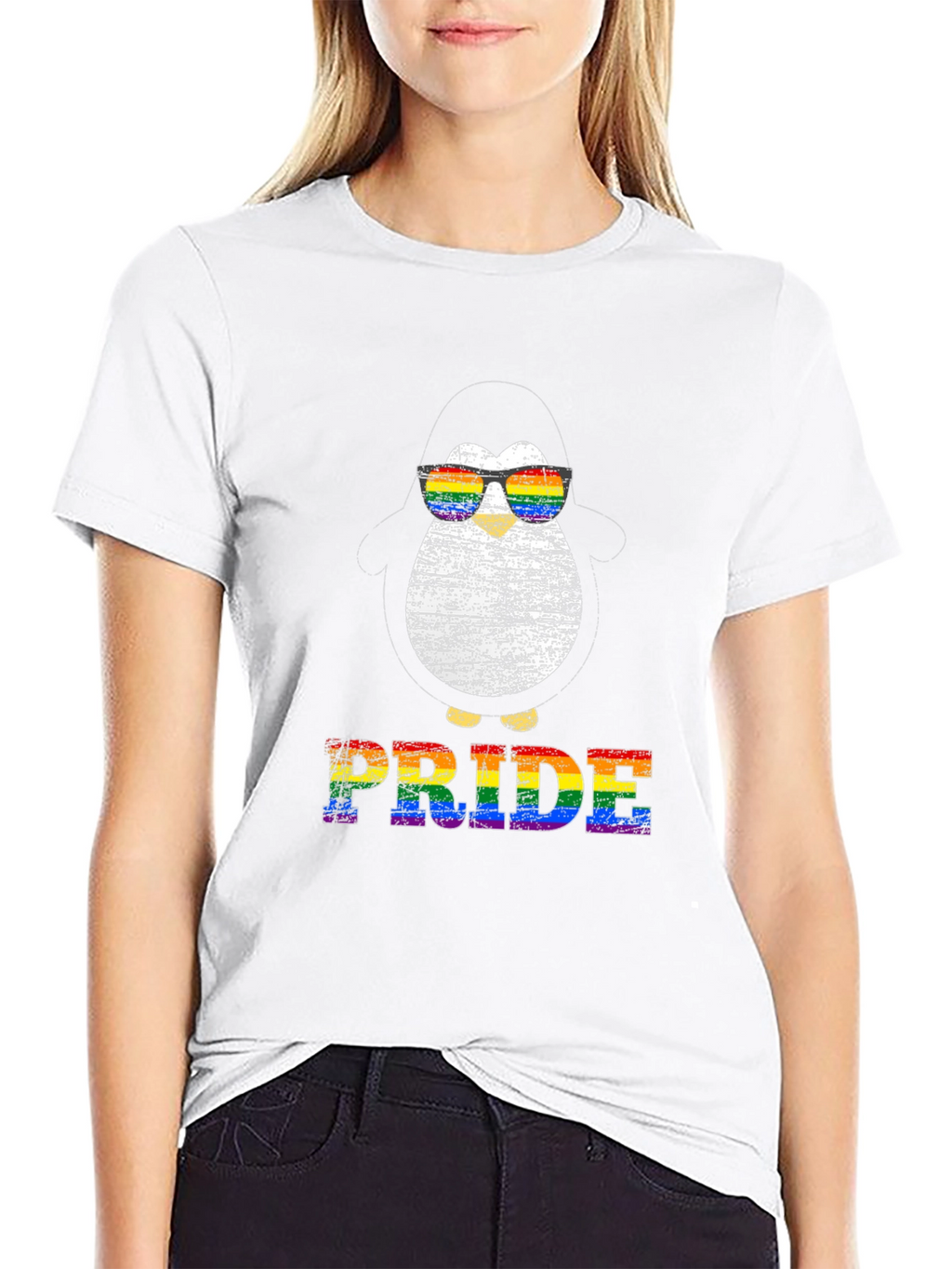 Pride Penguin Graphic Tee