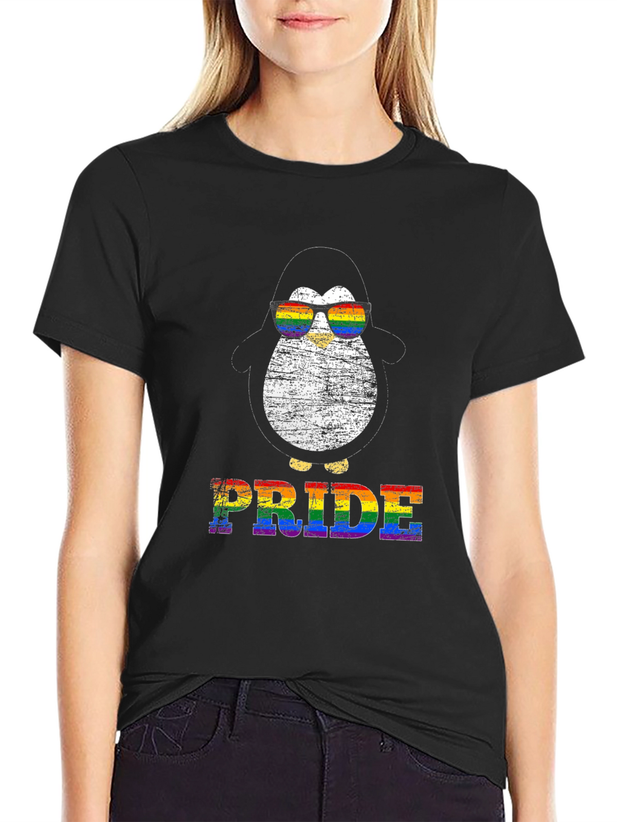 Pride Penguin Graphic Tee
