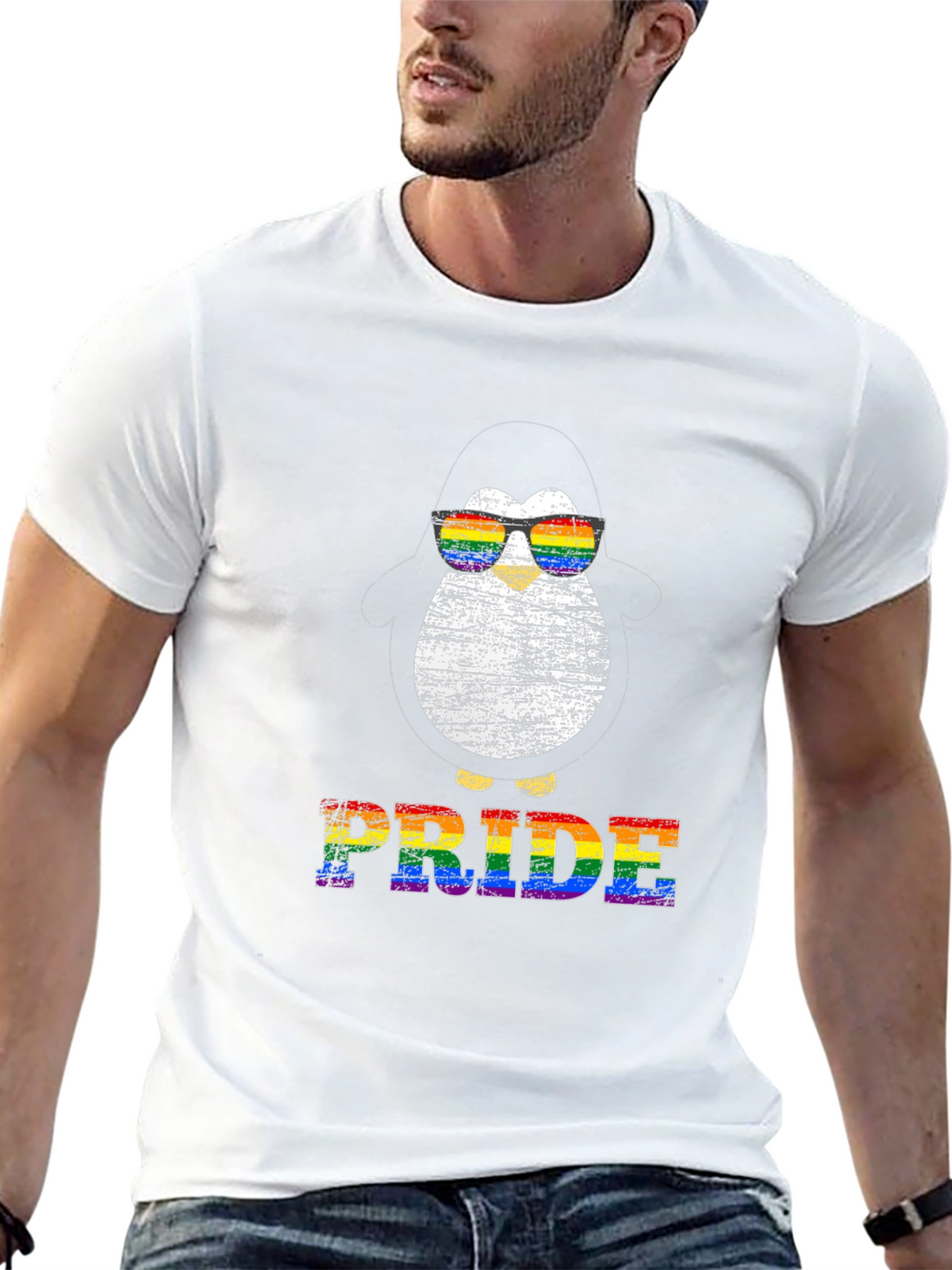 Pride Penguin Graphic Tee