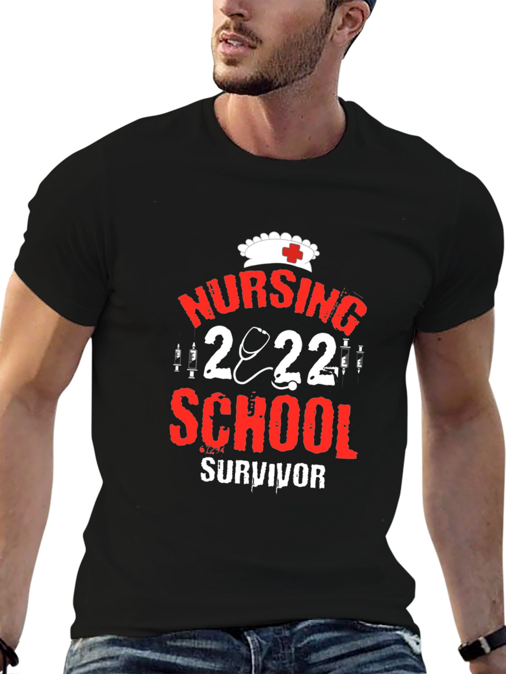 Nursing School Survivor 2022 Graphic Tee