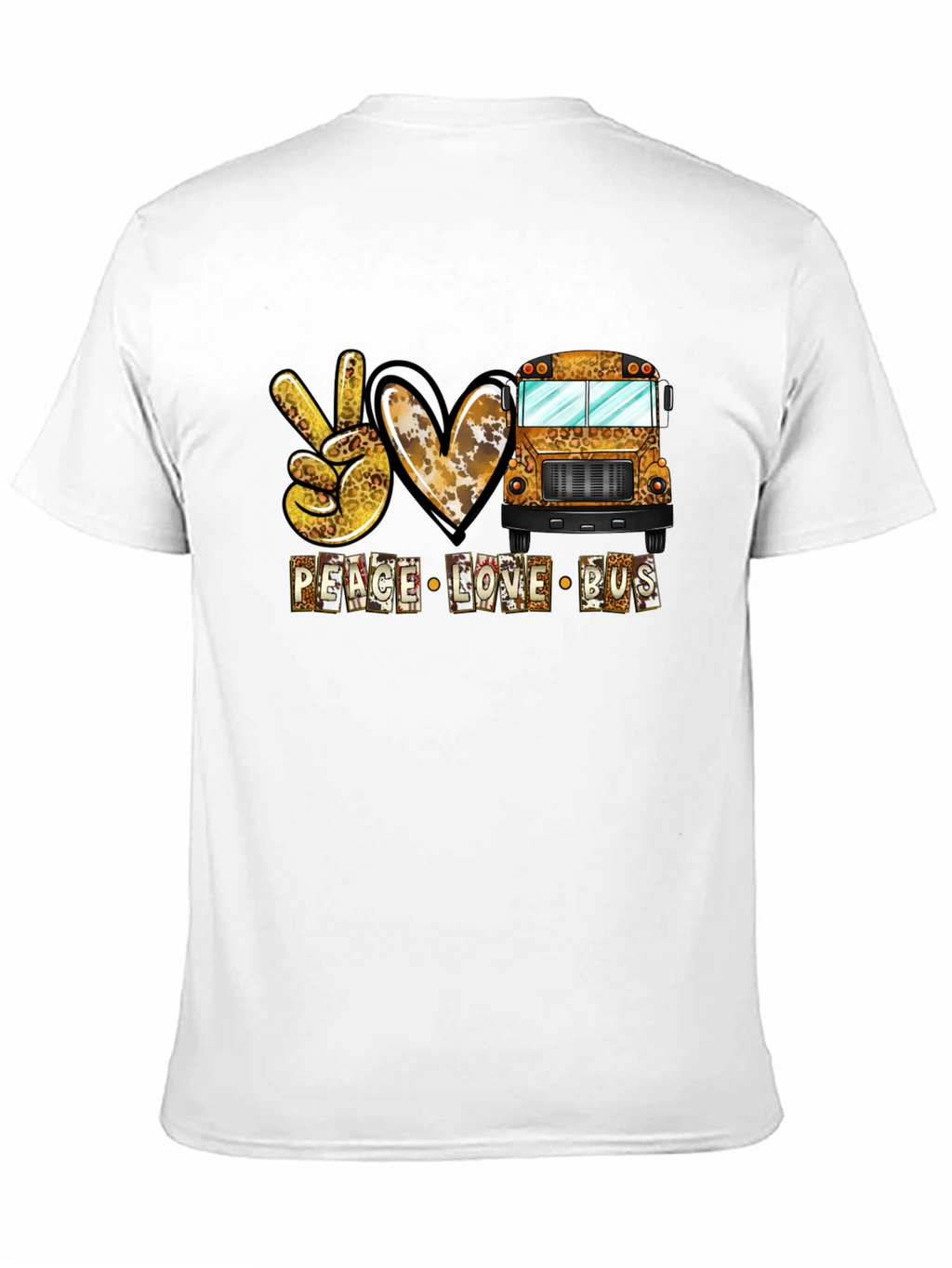 Peace Love Bus Graphic Tee