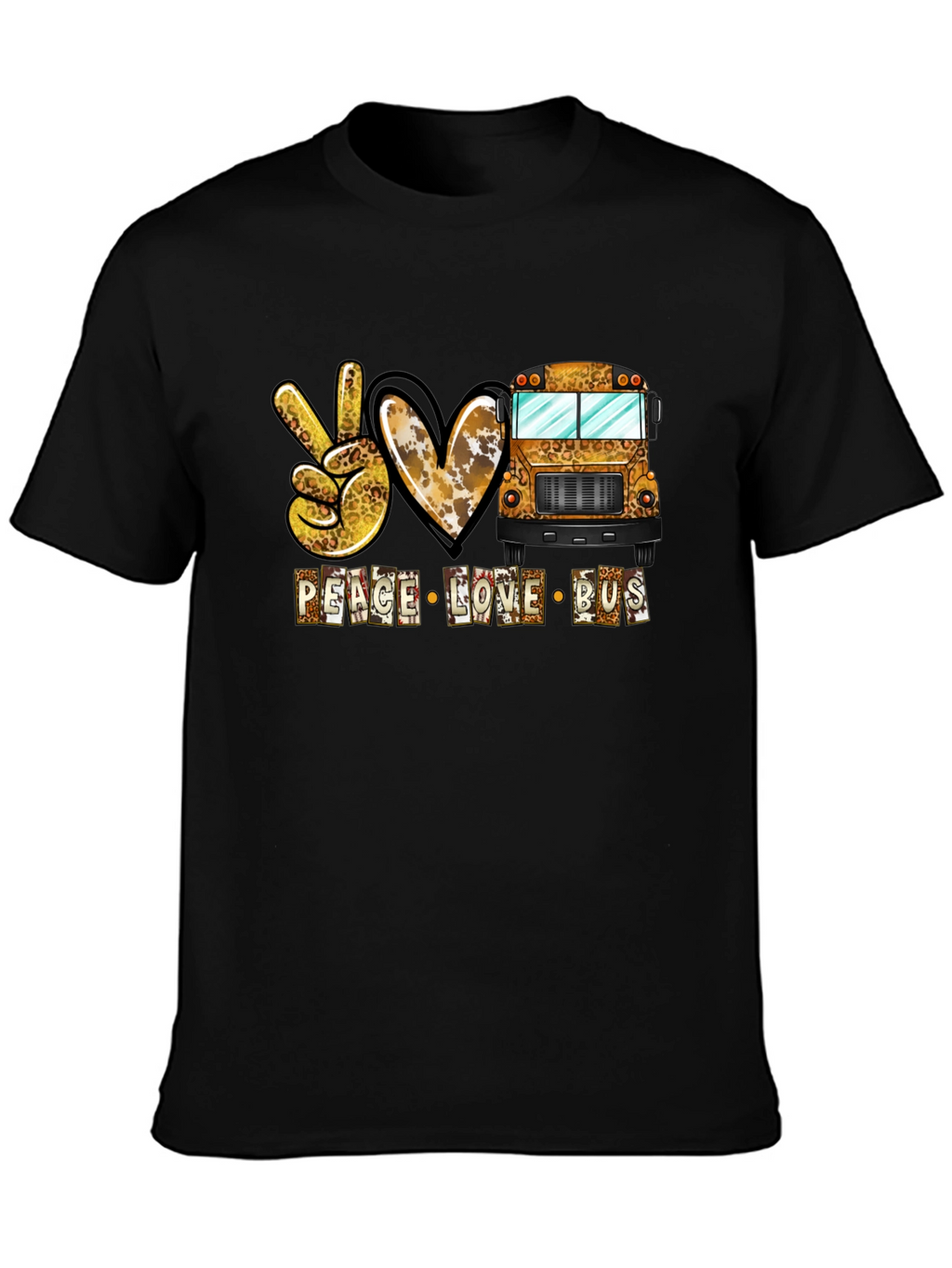 Peace Love Bus Graphic Tee