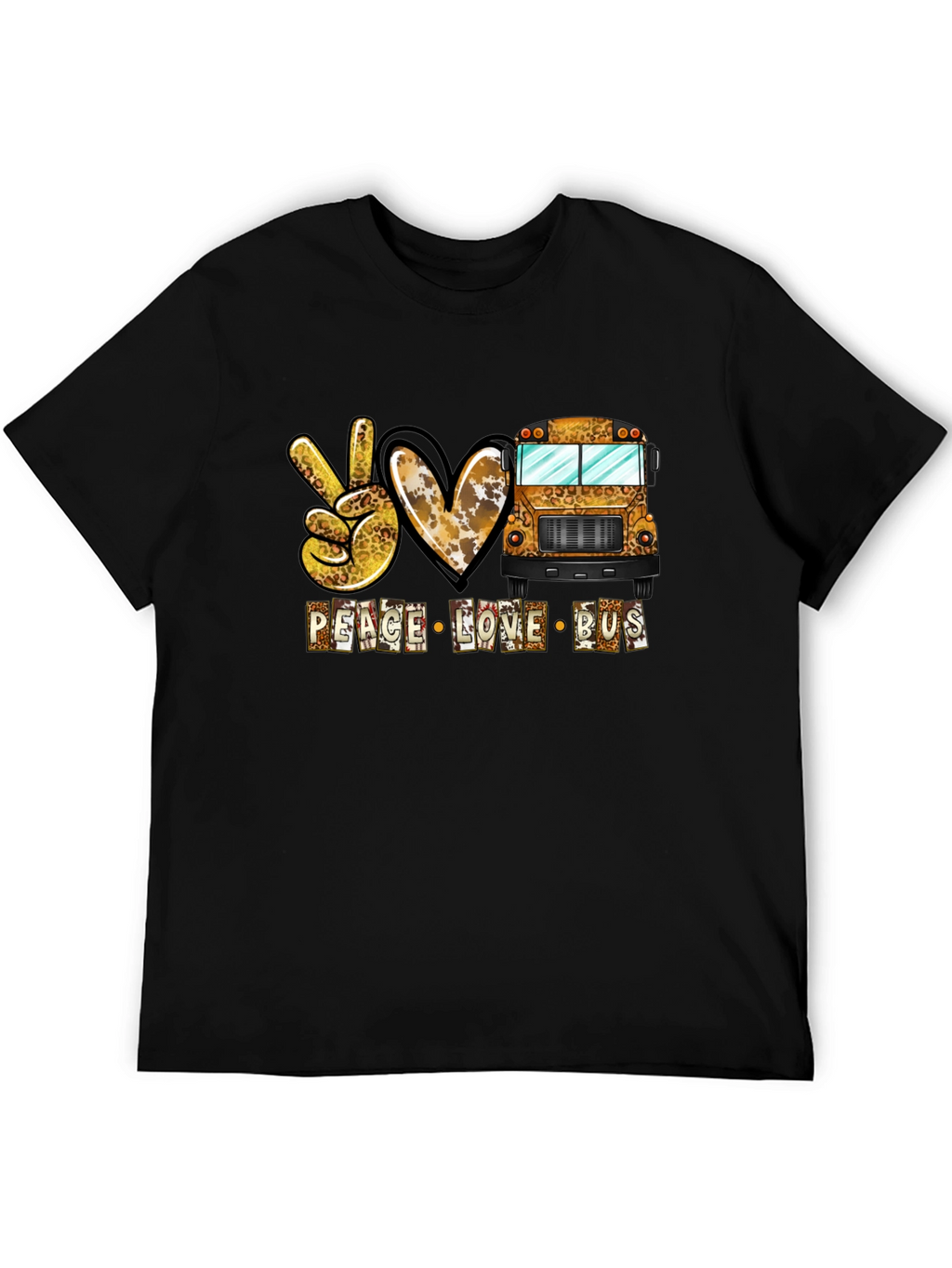 Peace Love Bus Graphic Tee