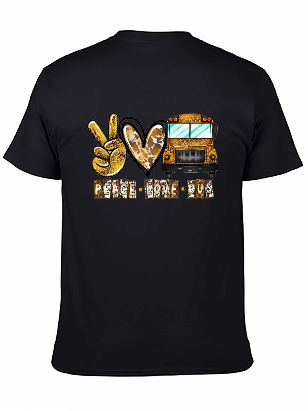 Peace Love Bus Graphic Tee