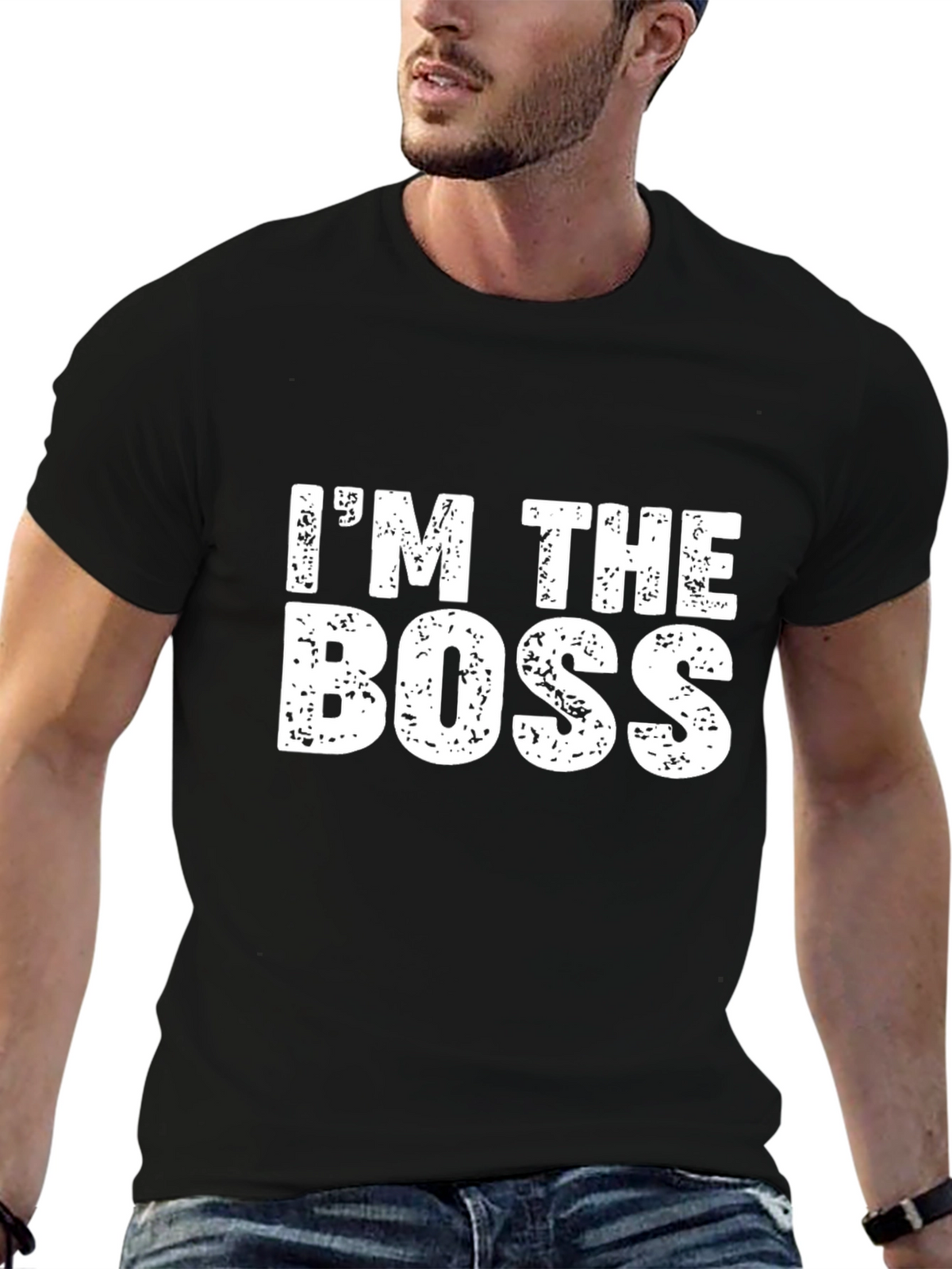 Im The Boss Graphic Tee - Bold Statement Shirt