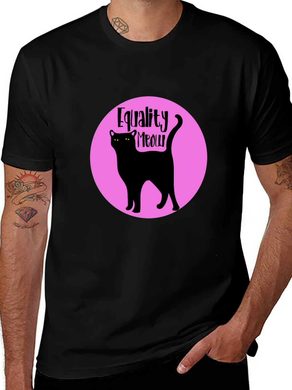 Equality Meow Cat T-Shirt