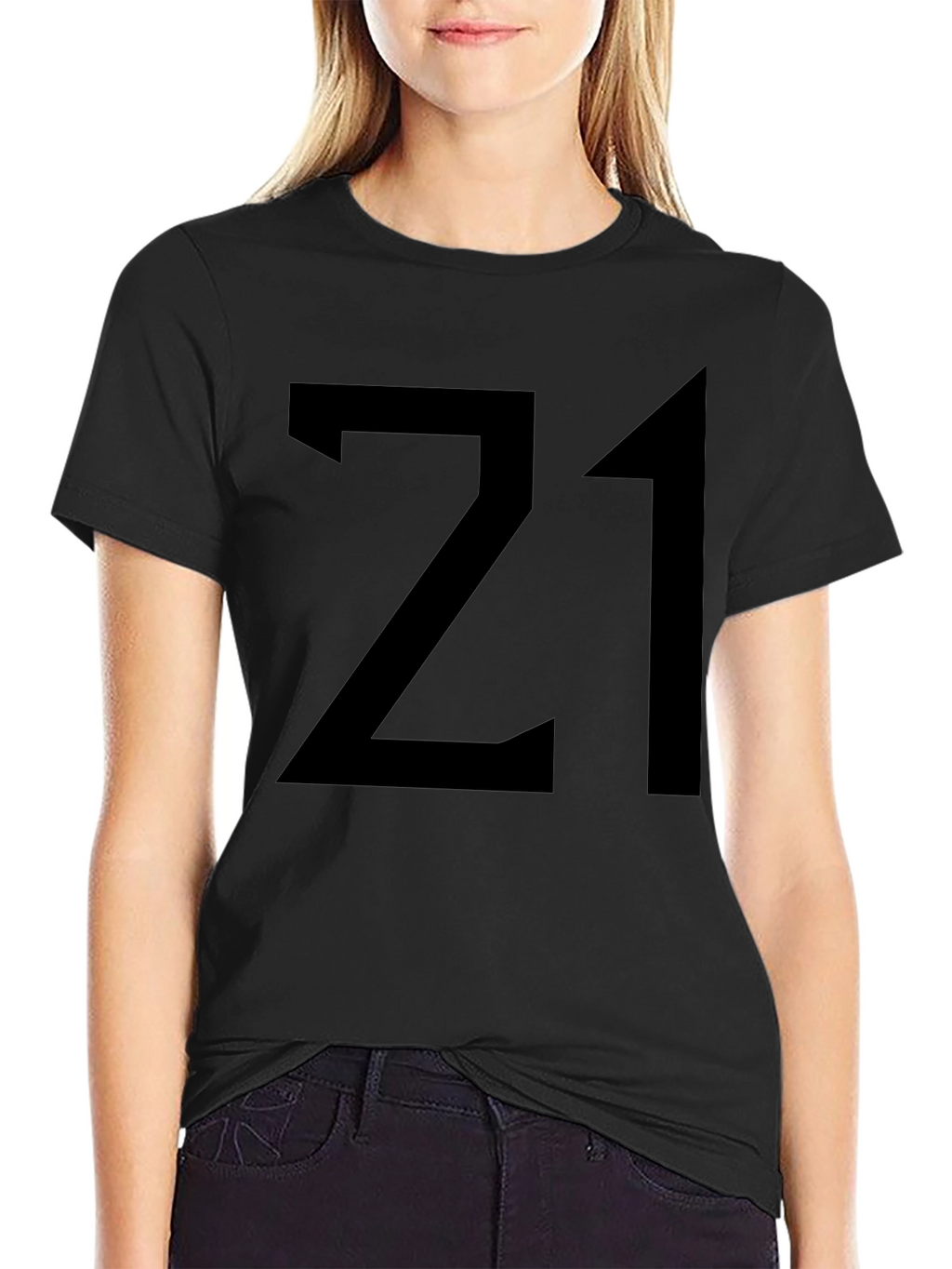 Bold 21 Graphic Tee - Classic Black