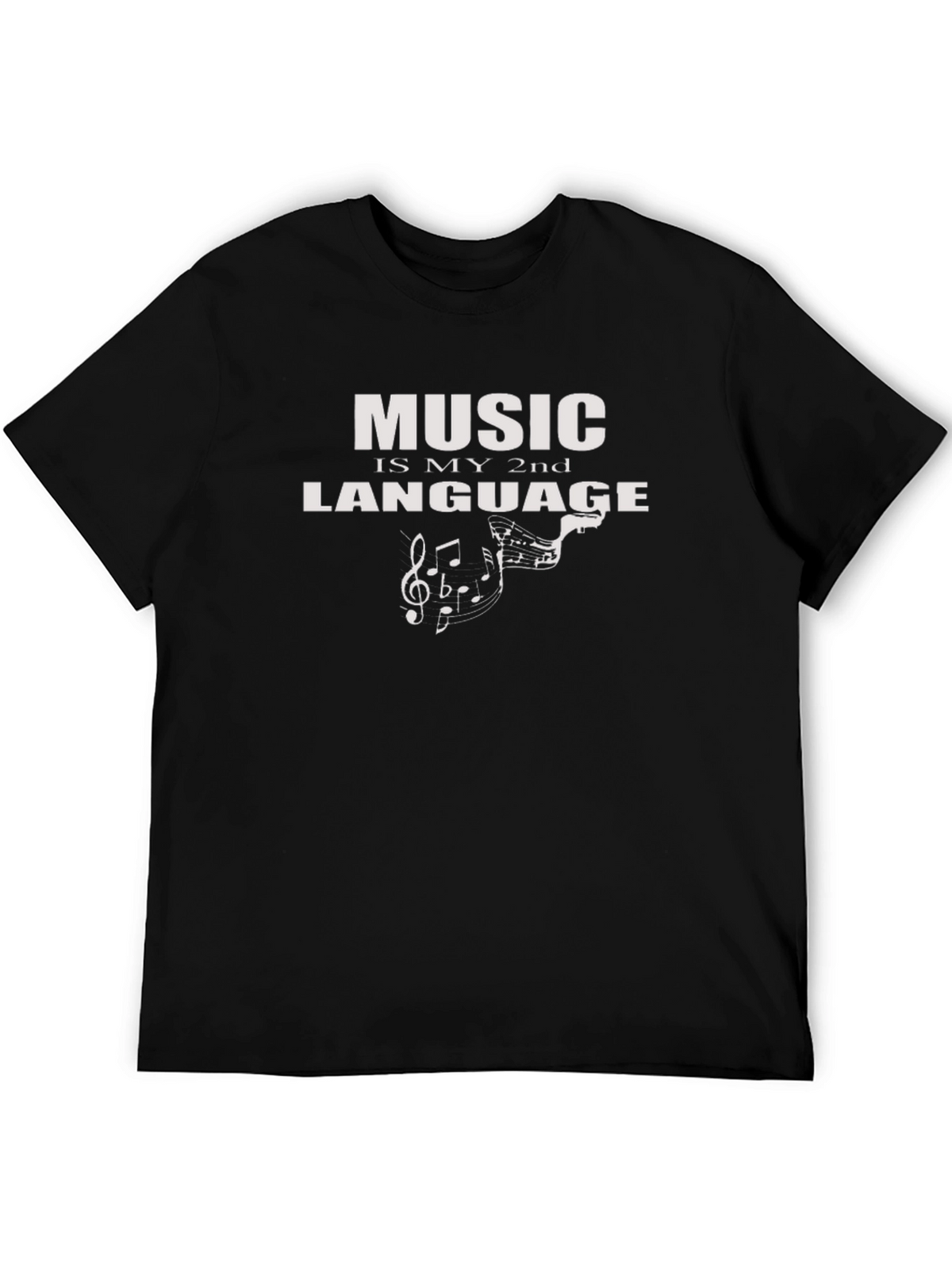 Music is My 2nd Language T-Shirt