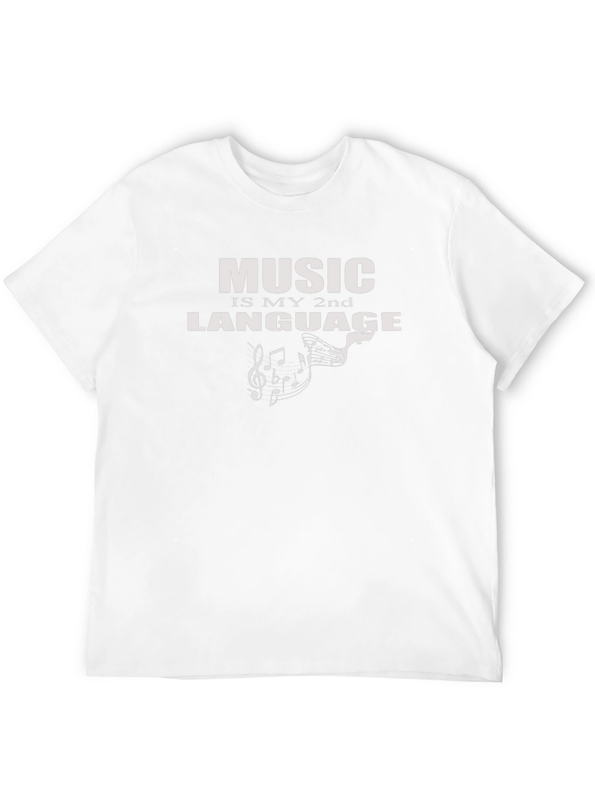 Music is My 2nd Language T-Shirt