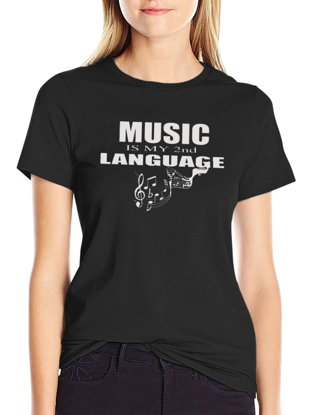 Music is My 2nd Language T-Shirt