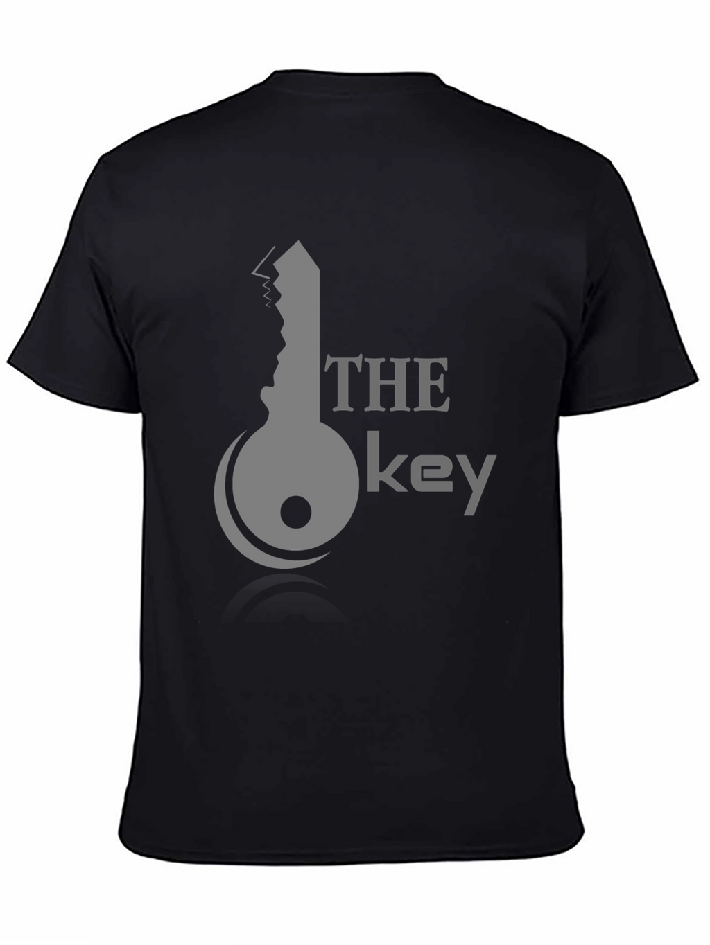 The Key Graphic Tee - Stylish Black Cotton T-Shirt