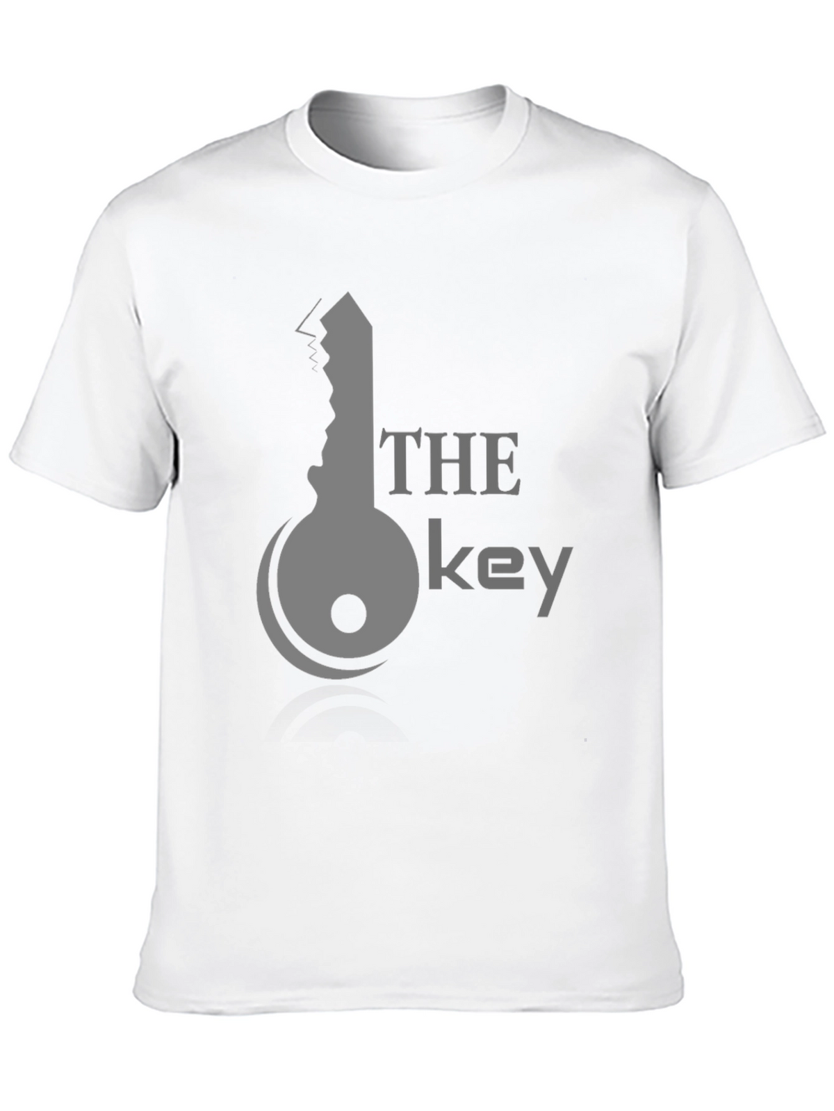 The Key Graphic Tee - Stylish Black Cotton T-Shirt