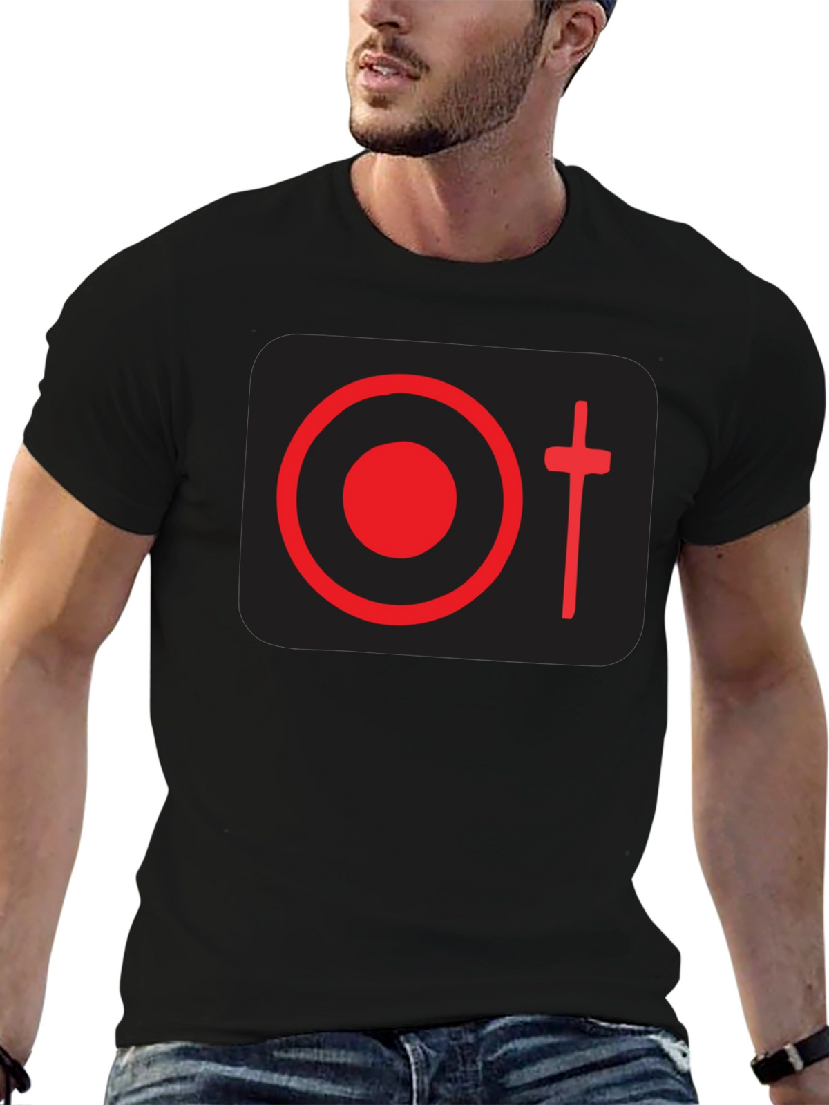 OT Red Graphic Tee