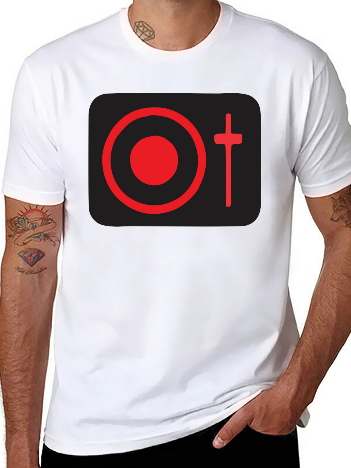 OT Red Graphic Tee