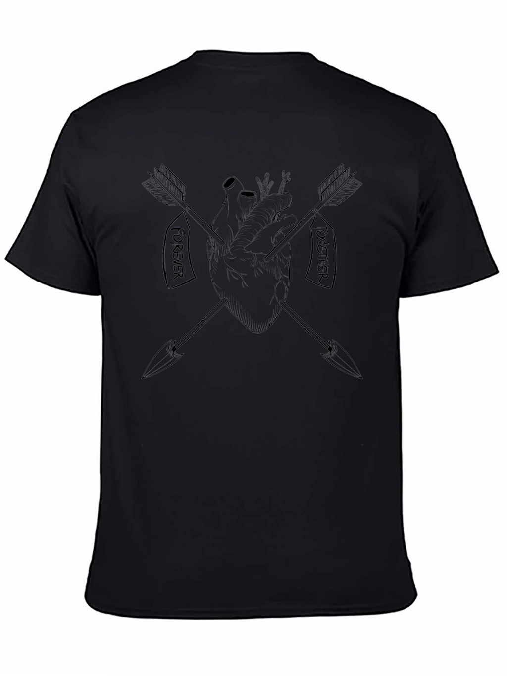 Heart & Arrows Graphic Tee - Forever Together