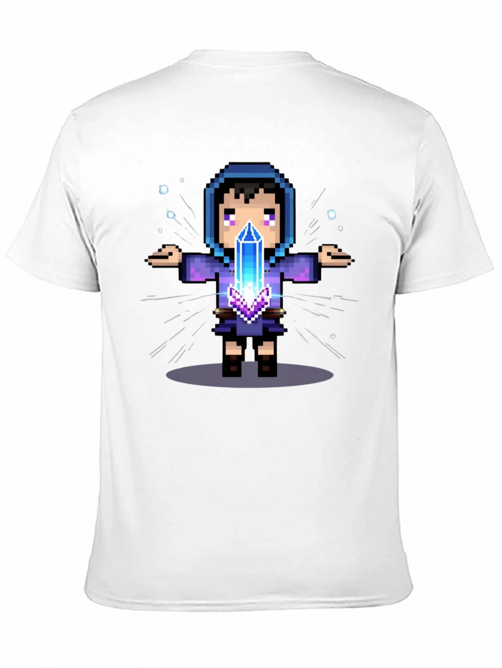 Pixel Wizard Graphic Tee